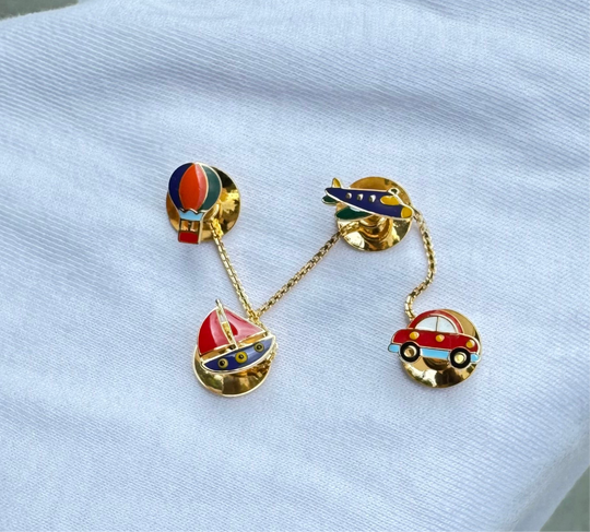 Transport Collection Cufflinks / Kurta Buttons
