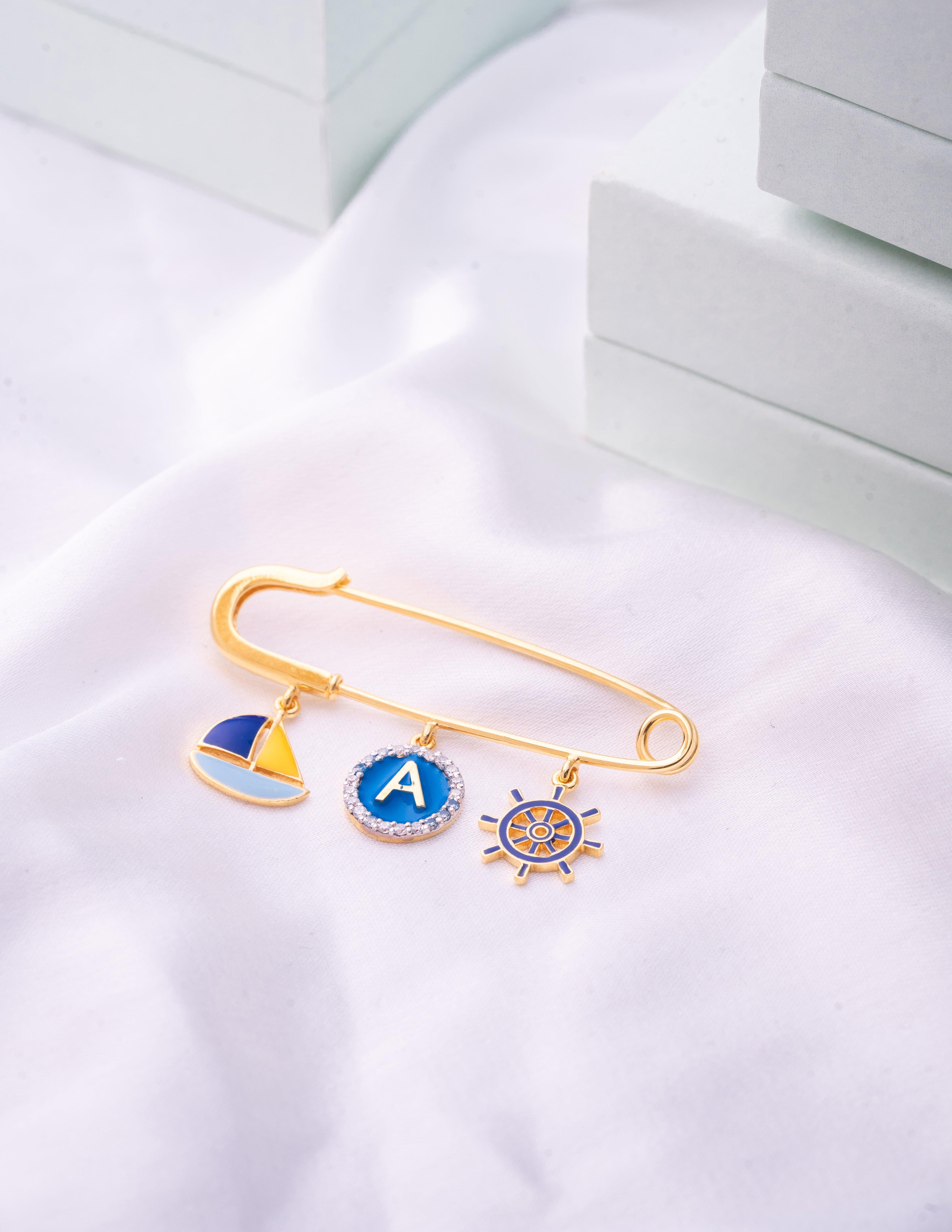 Sailor Lapel Pin for kids — by Rajasi Jindal