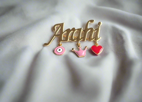 Name princess Brooch / Lapel Pin