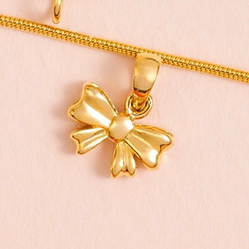 Bow Pendant for kids — BIS Hallmarked, by Rajasi Jindal