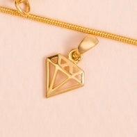 Diamond Pendant for kids — BIS Hallmarked, by Rajasi Jindal