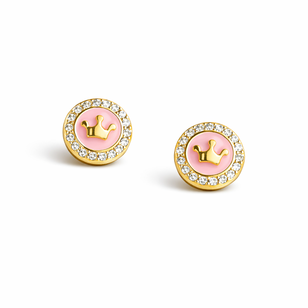 Royal Diamond Earrings for kids — BIS Hallmarked, by Rajasi Jindal