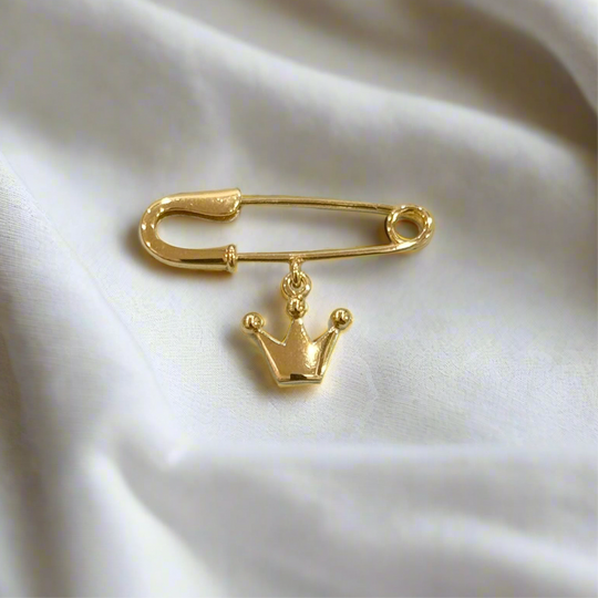 Crown Unisex Lapel Pin