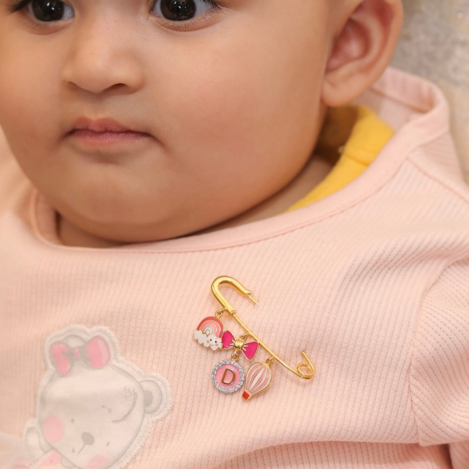 Delicate Pink Lapel Pin