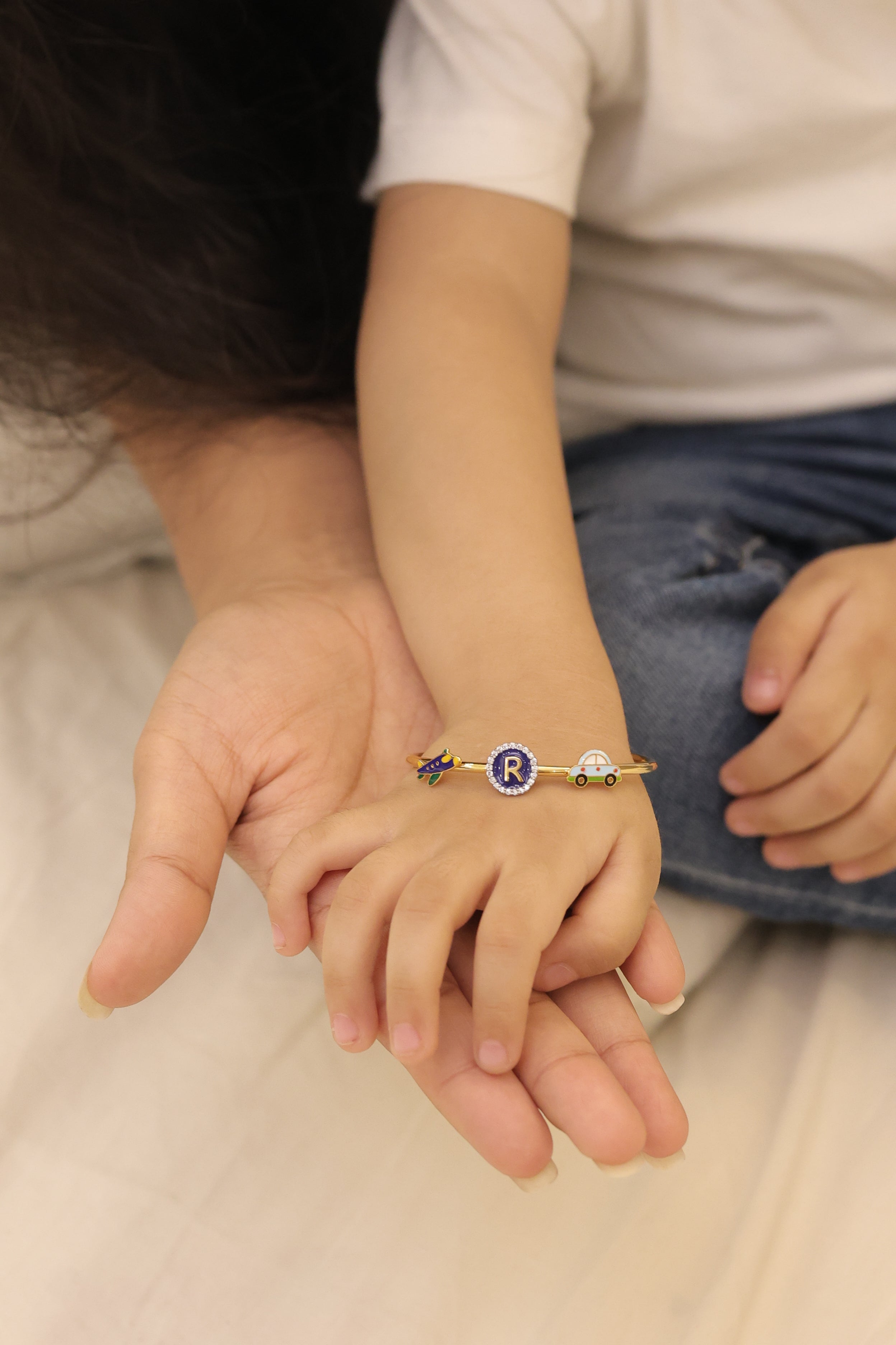 Transport Silver Adjustable Bangle