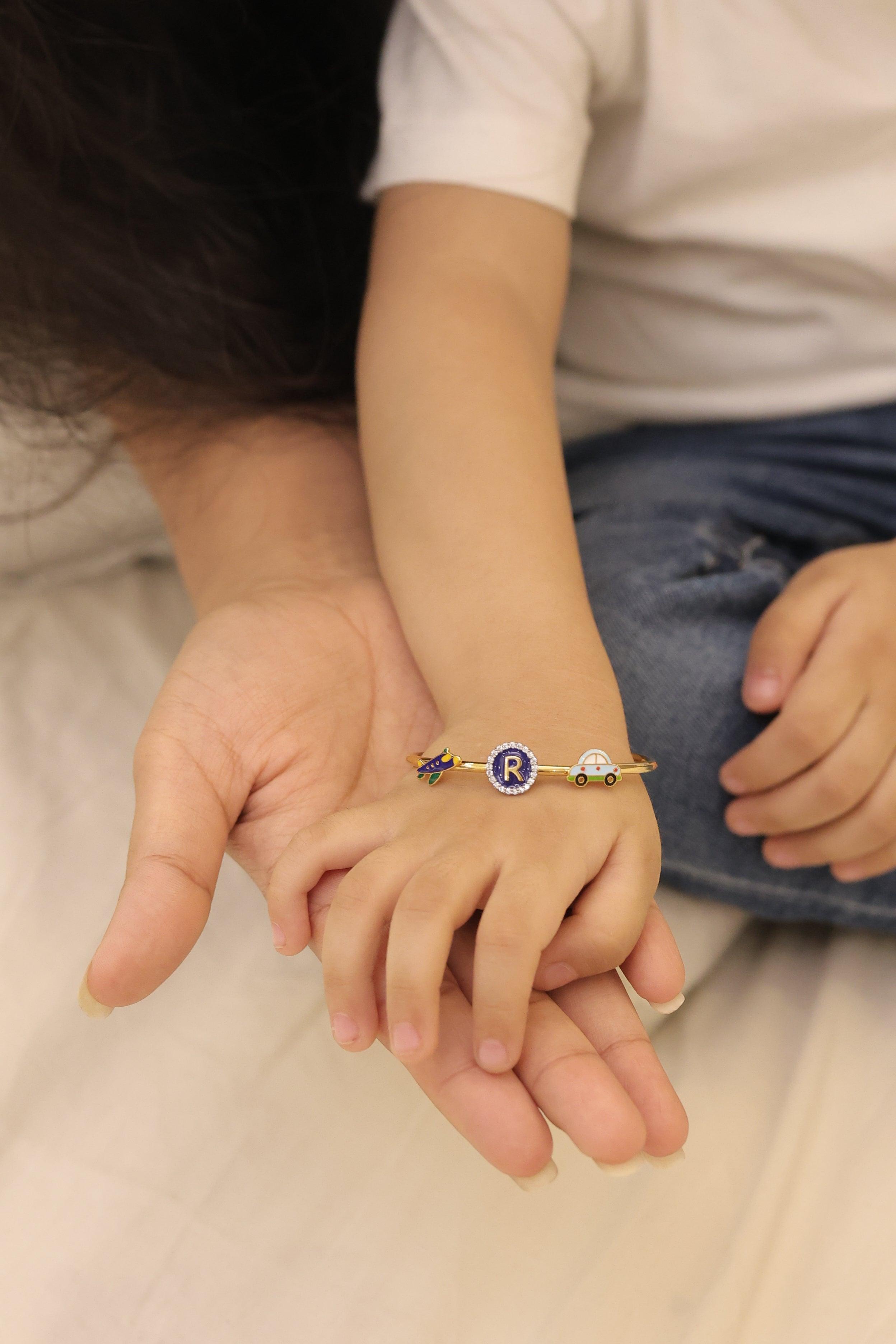 Transport Silver Adjustable Bangle