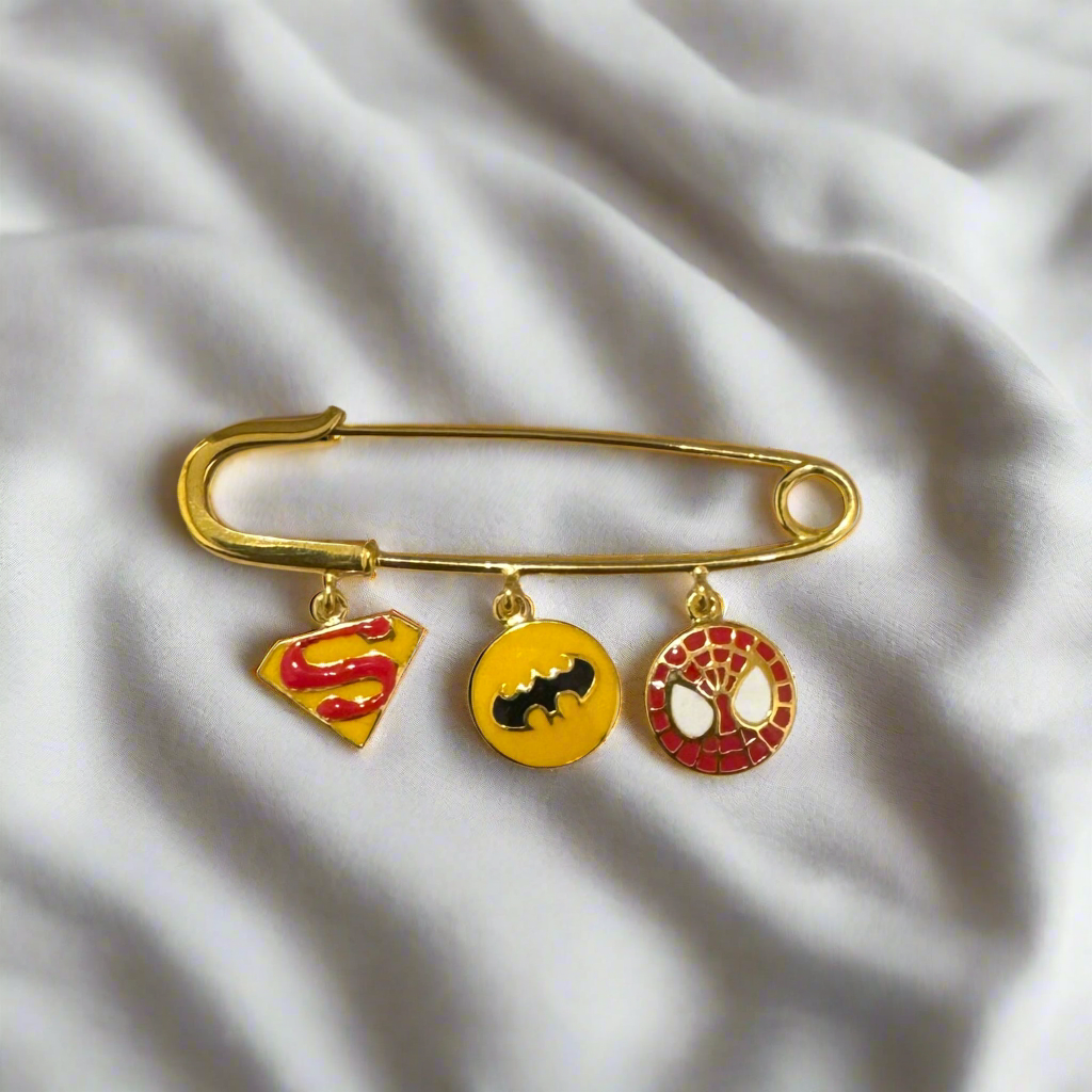 Super Hero Lapel Pin