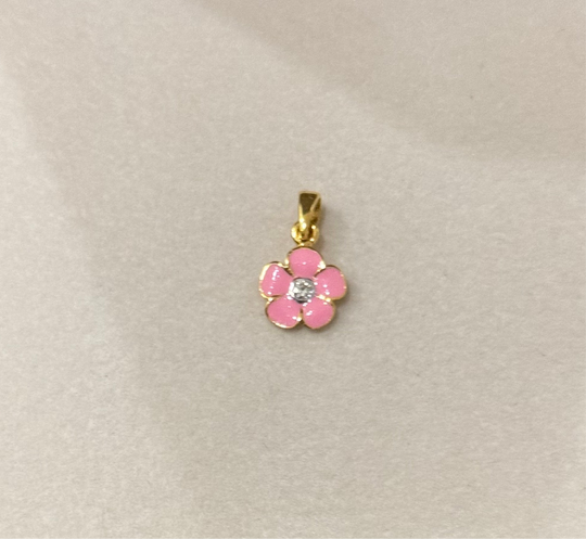 Flower Diamond Pendant