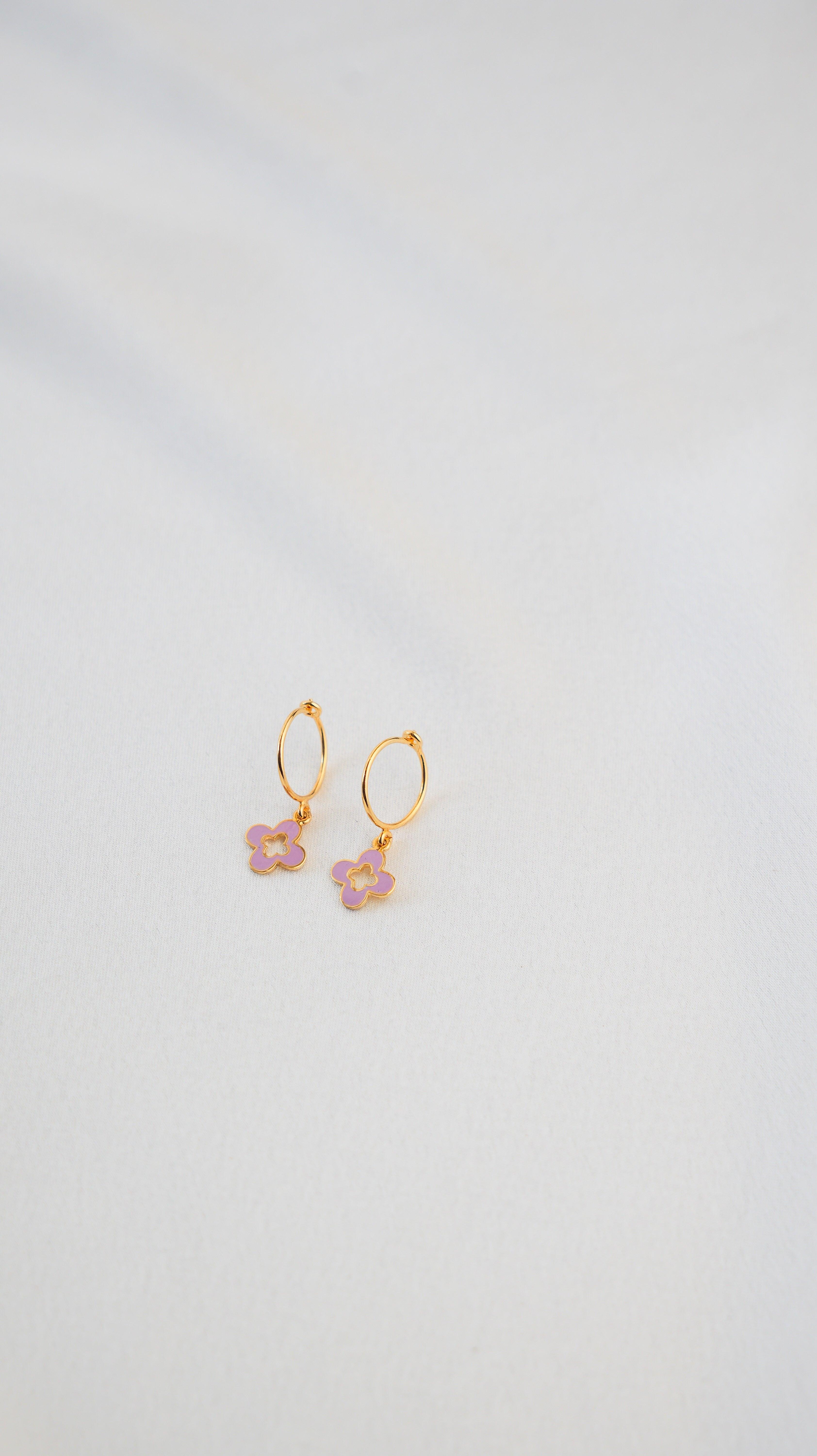 Clover Bali Earrings for babies and kids — BIS Hallmarked, by Rajasi Jindal