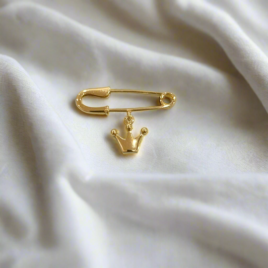 Crown Unisex Lapel Pin