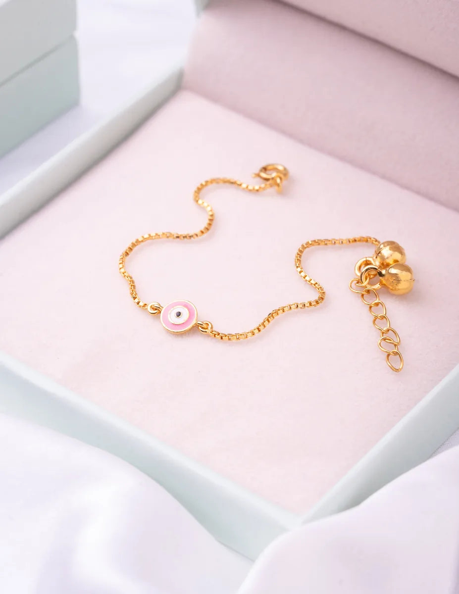 Evil Eye Silver Payal pair for babies — BIS Hallmarked 925 silver anklets, by Rajasi Jindal