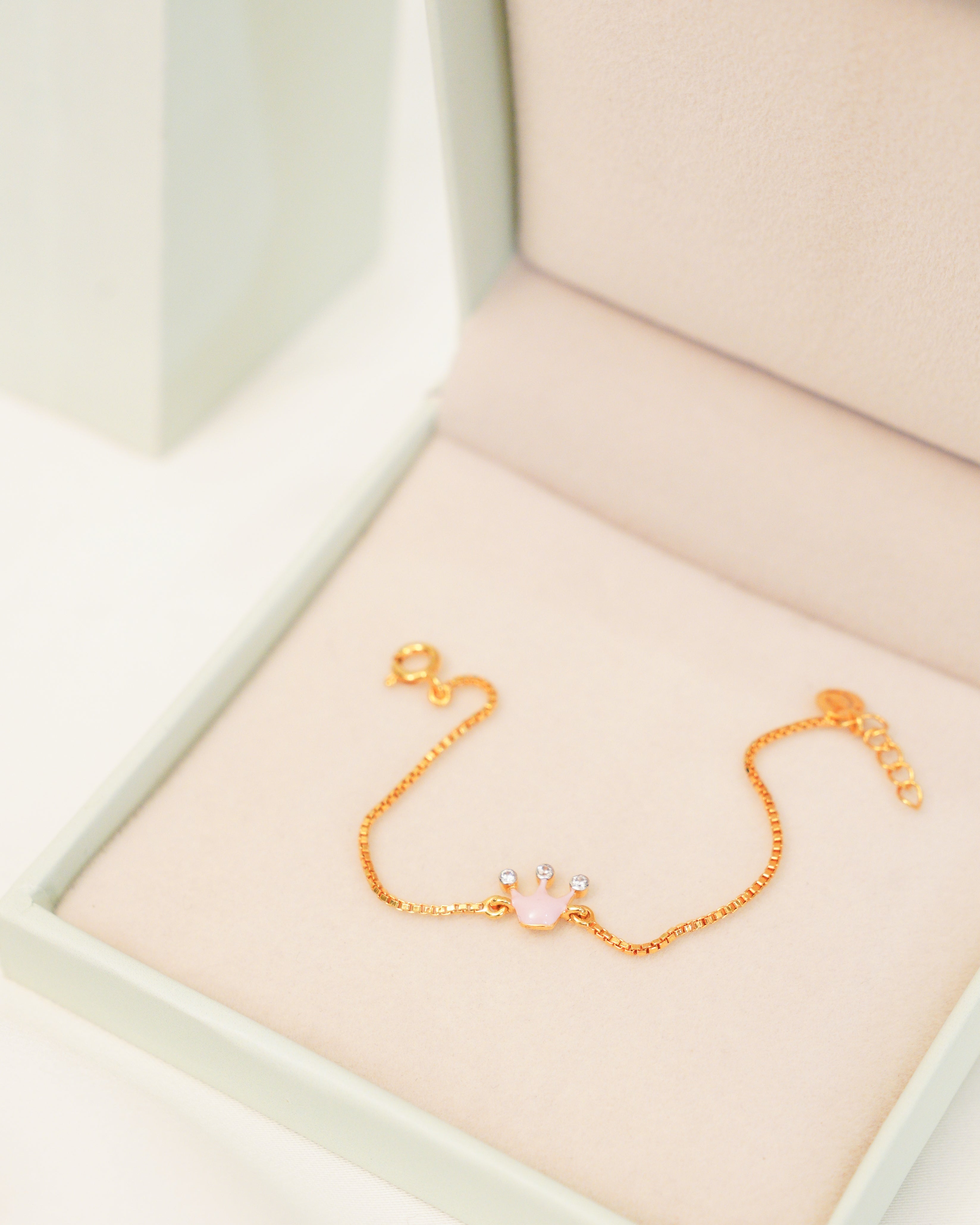 Diamond Crown Bracelet for kids — BIS Hallmarked, by Rajasi Jindal