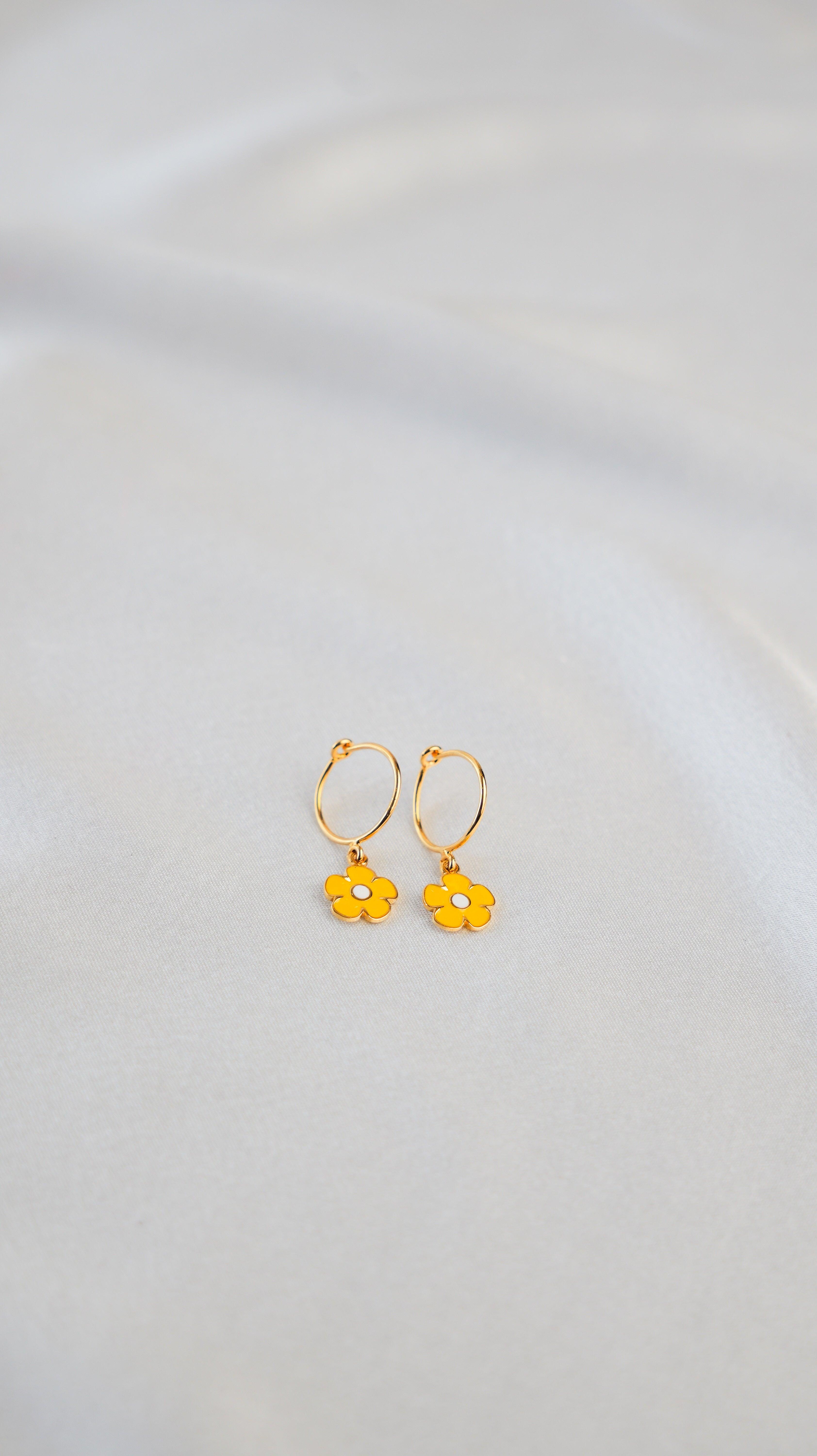 Flower Bali Earrings