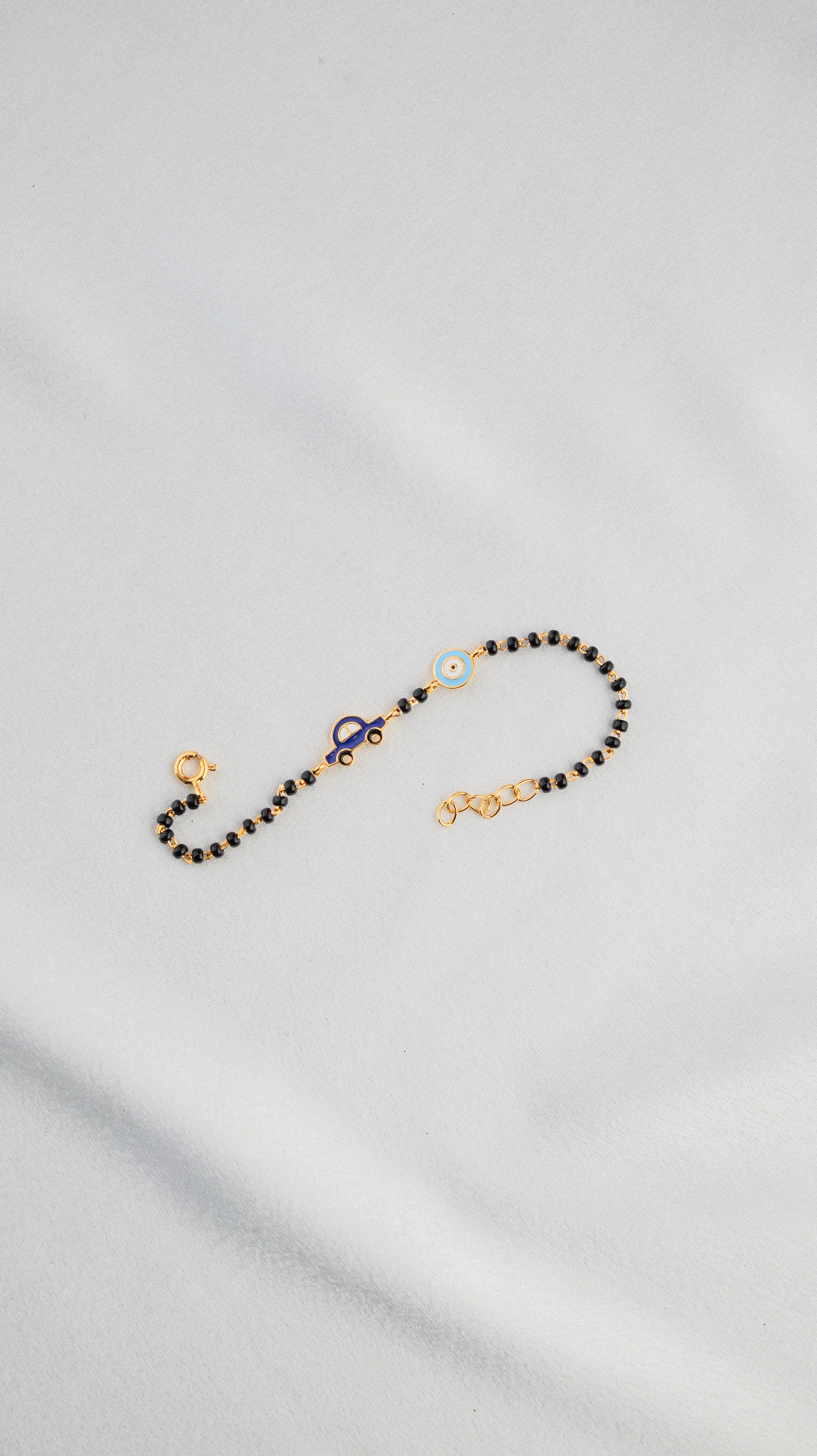 Car Evil Eye Gold Nazariya for babies — BIS Hallmarked gold evil eye, by Rajasi Jindal