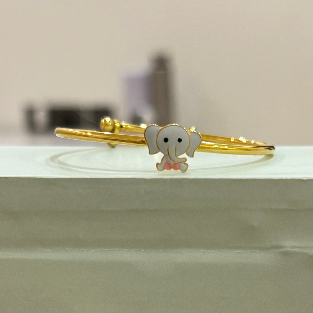 Elephant Adjustable Bangle