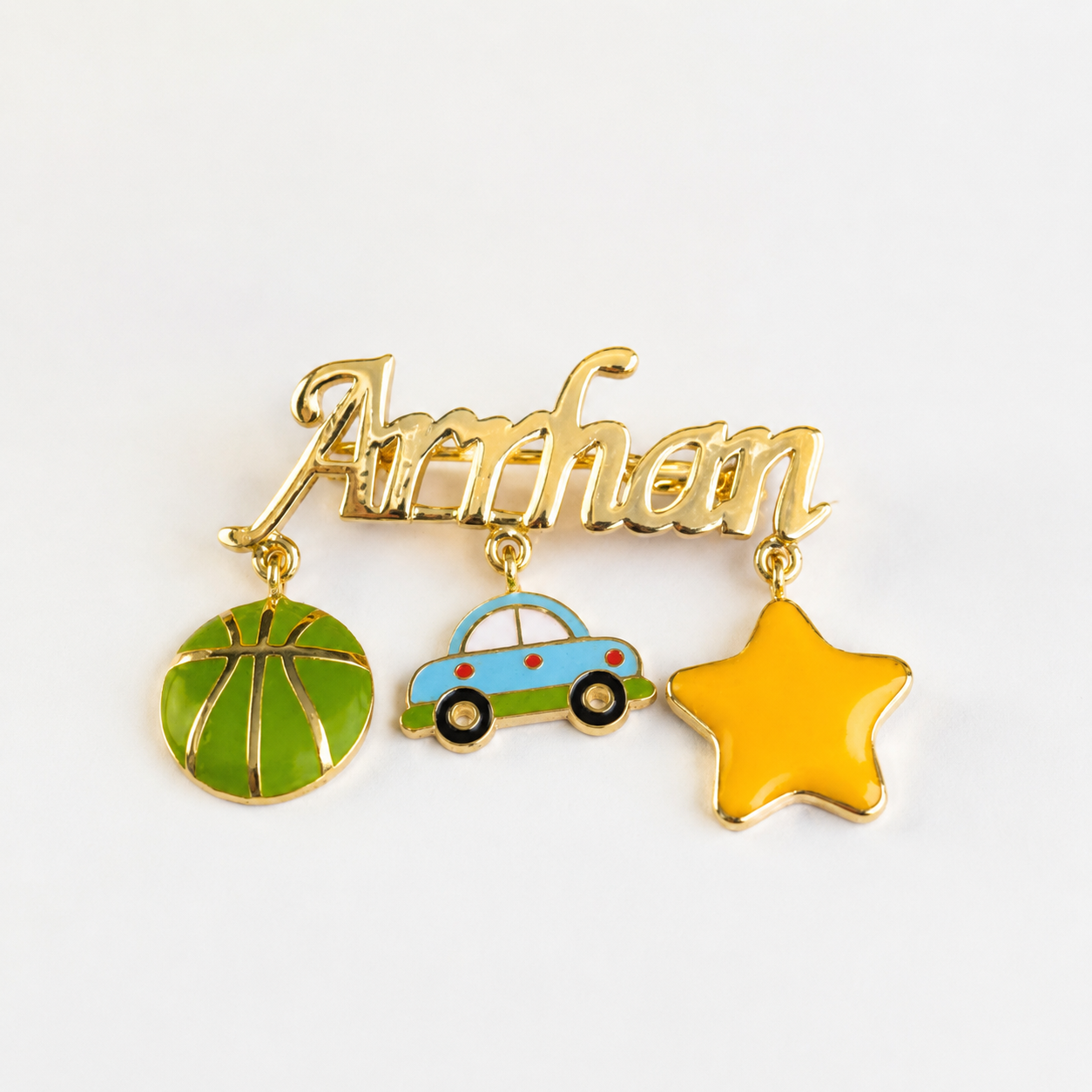 Name Brooch / Lapel Pin