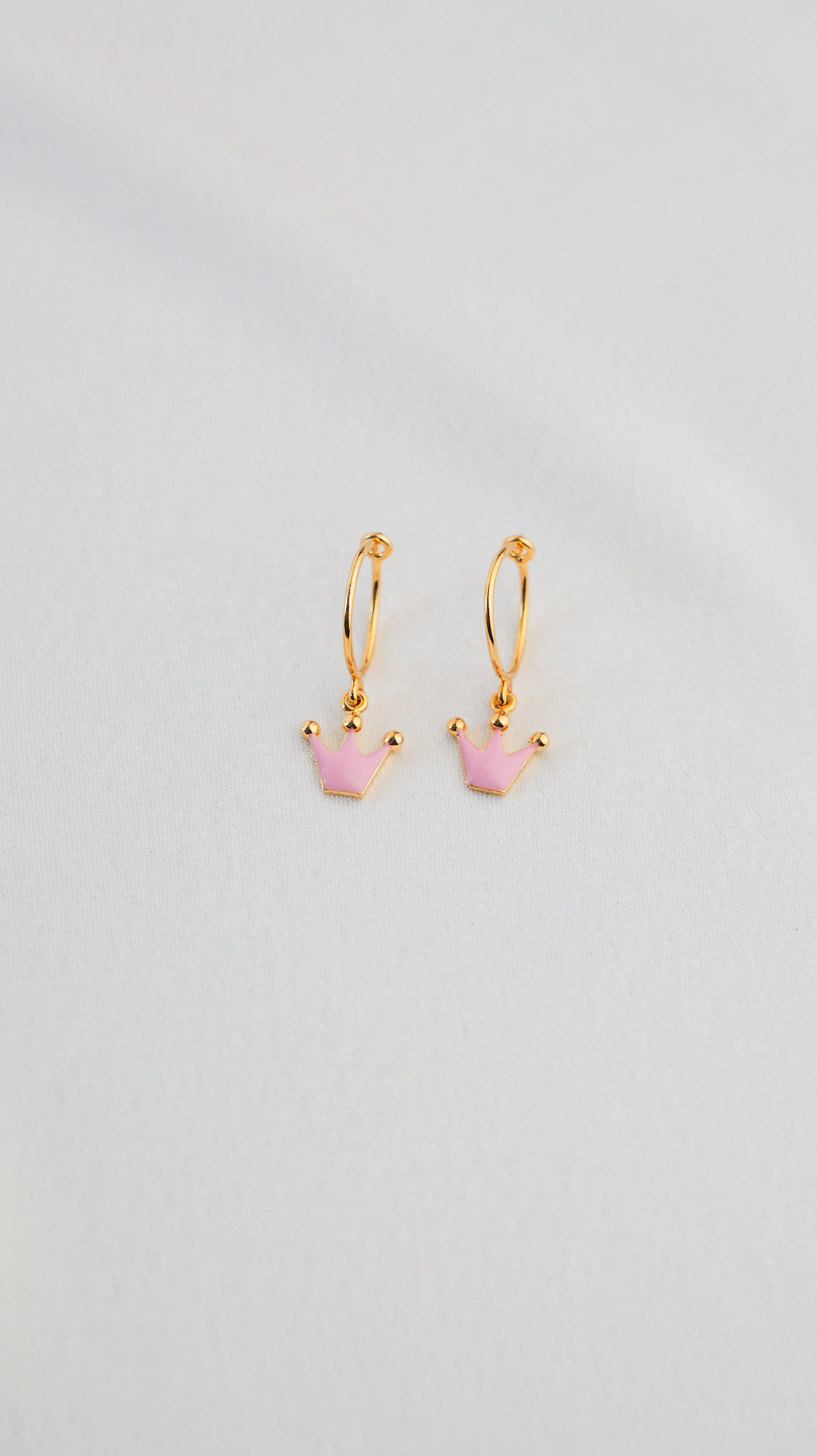 Crown Bali Earrings for babies and kids — BIS Hallmarked, by Rajasi Jindal