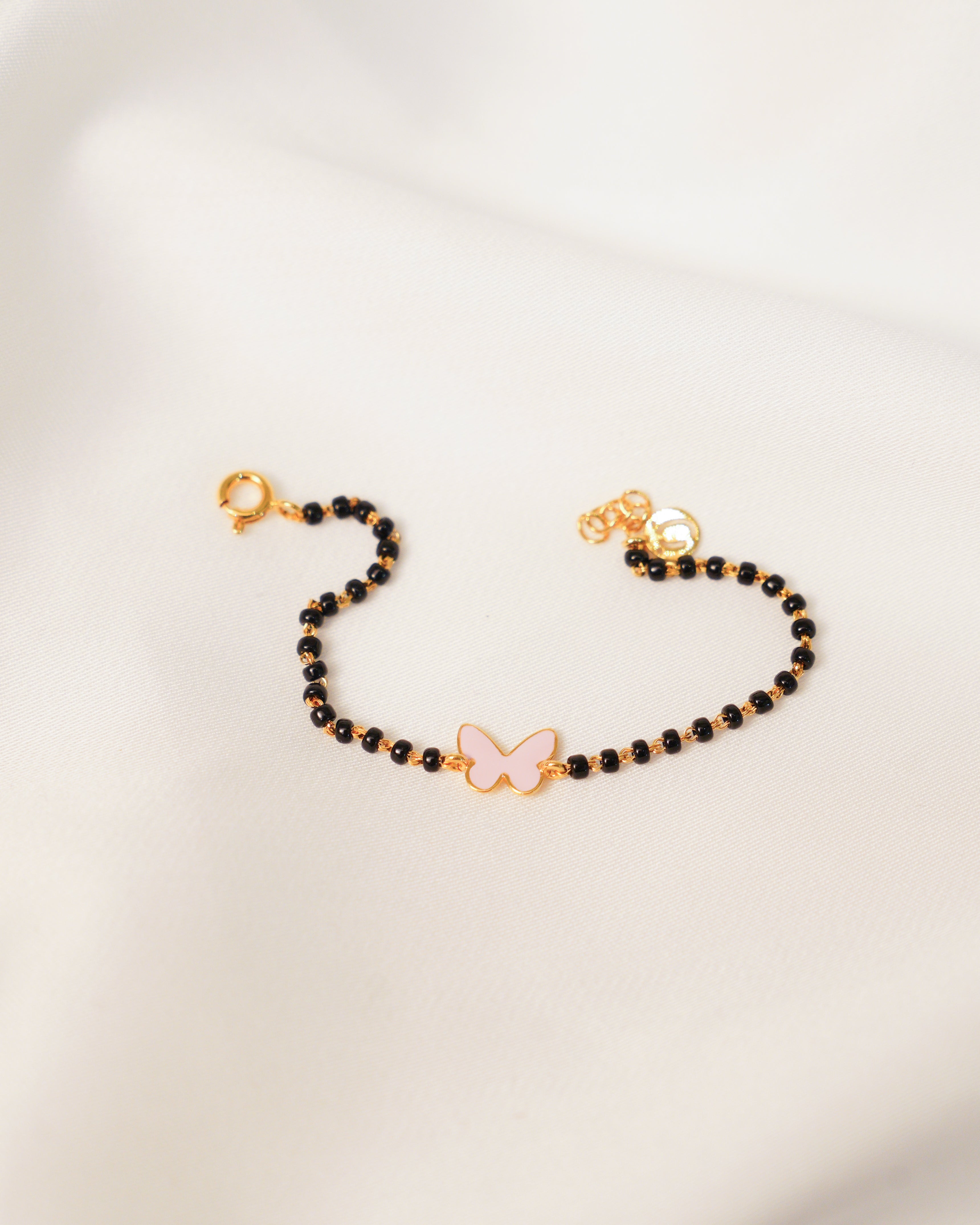 Butterfly Nazariya for babies — BIS Hallmarked evil eye nazariya, by Rajasi Jindal