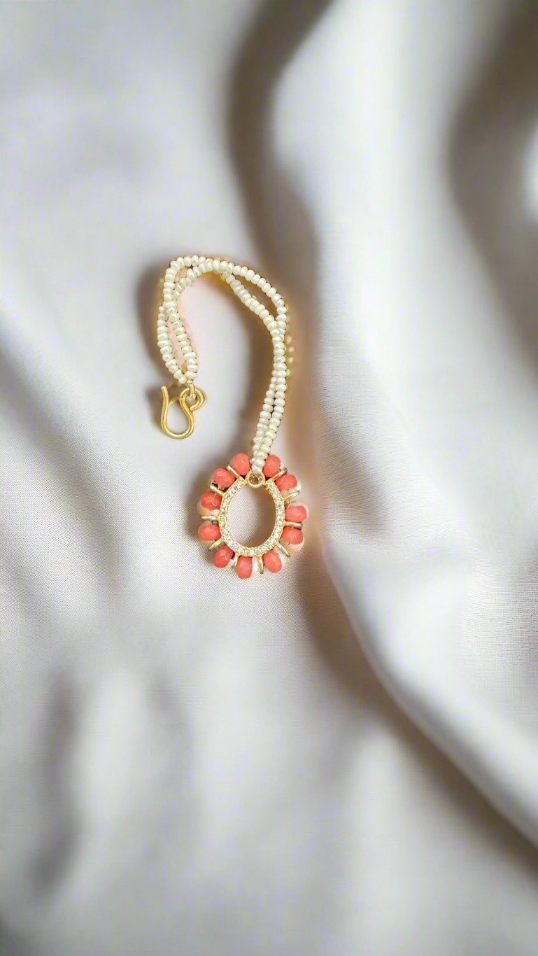 Fairy Dust orange Mang tikka