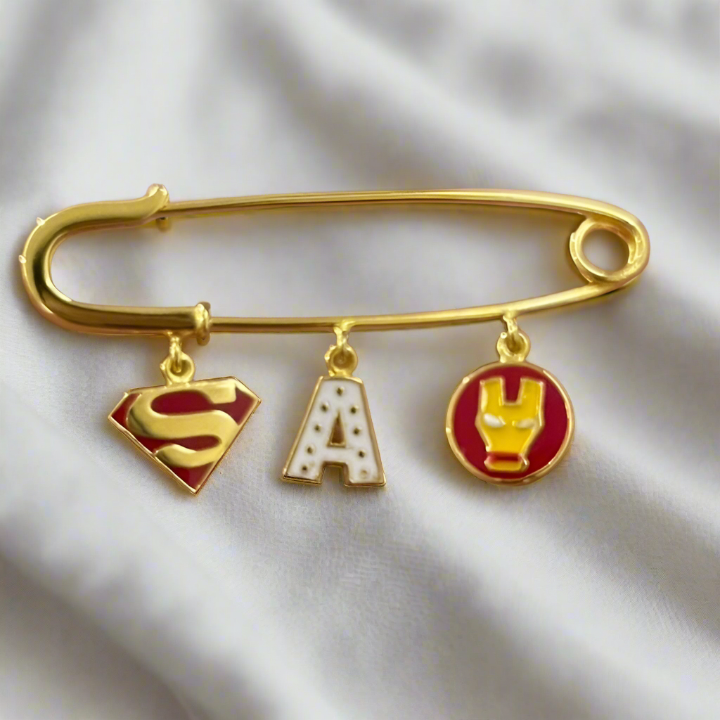 Hero Lapel Pin for kids — by Rajasi Jindal