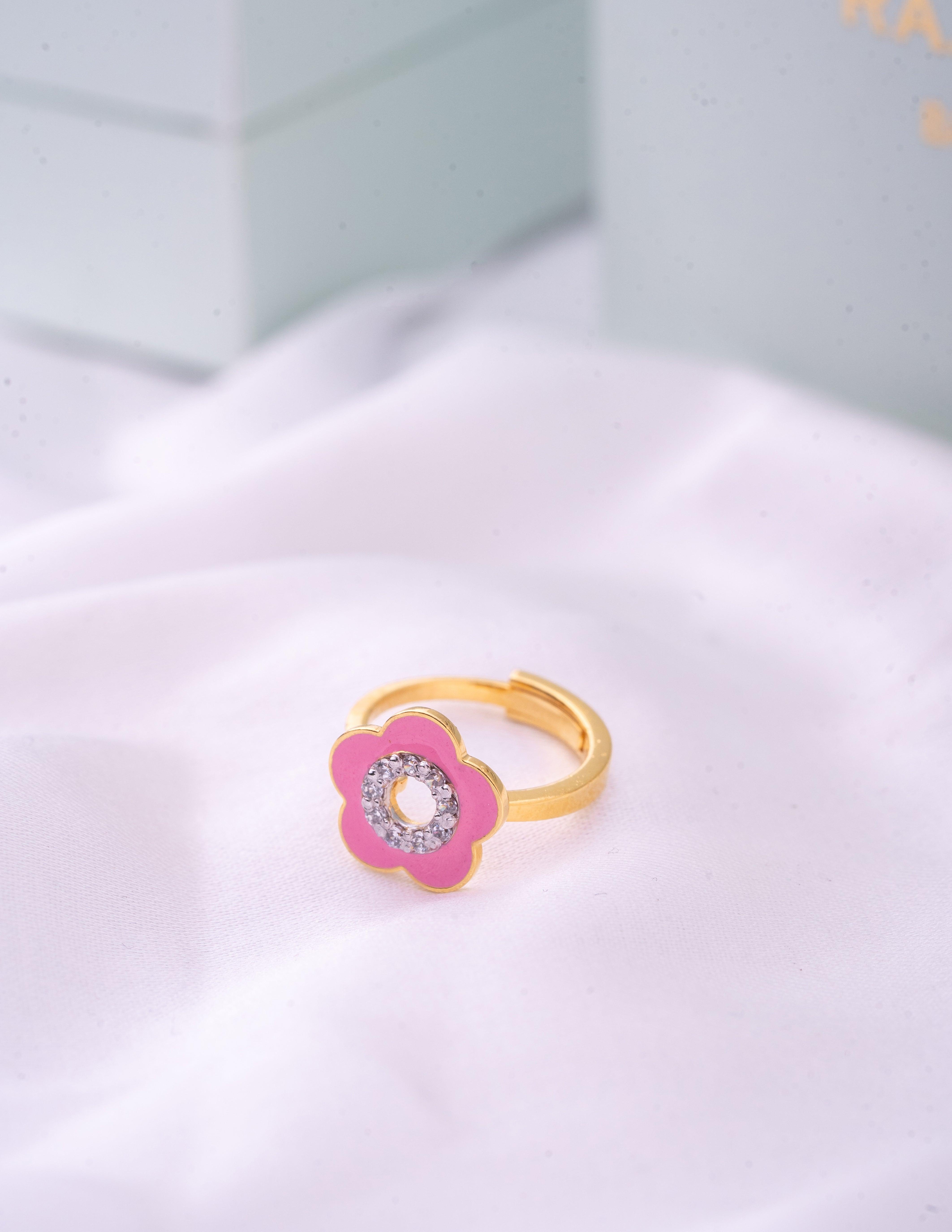 Flower Ring for kids — BIS Hallmarked, by Rajasi Jindal