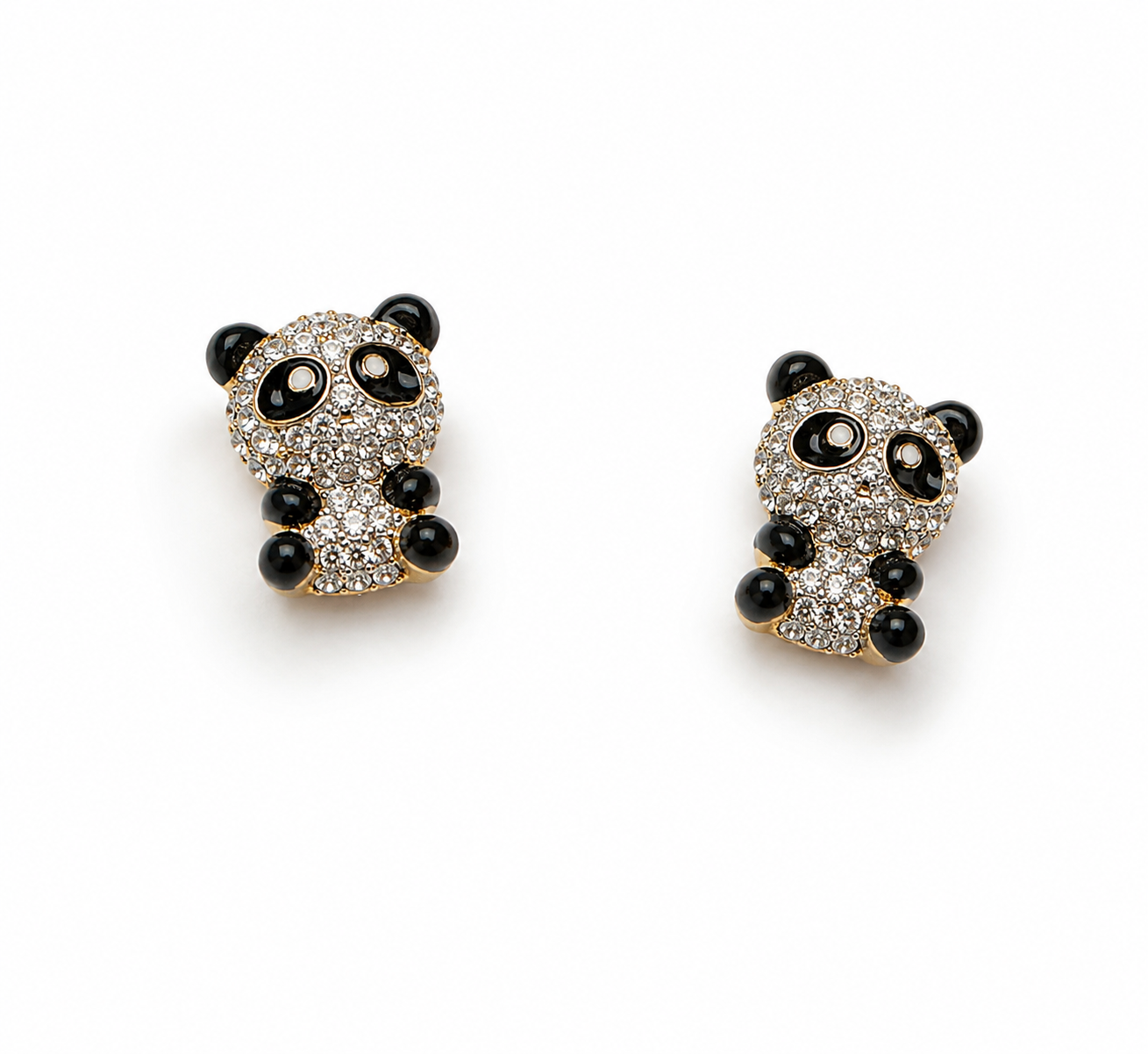 Panda Earrings