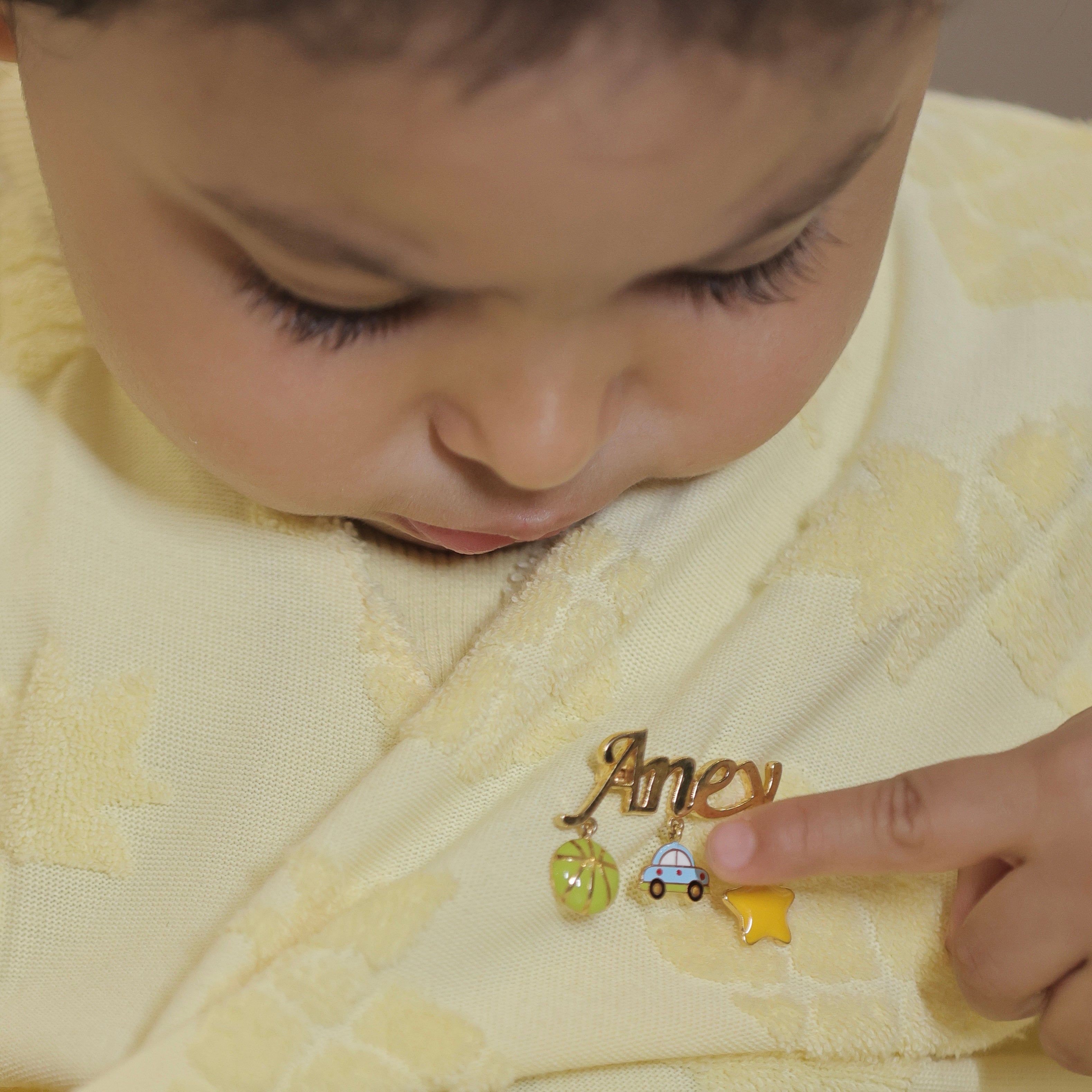 Name Brooch / Lapel Pin