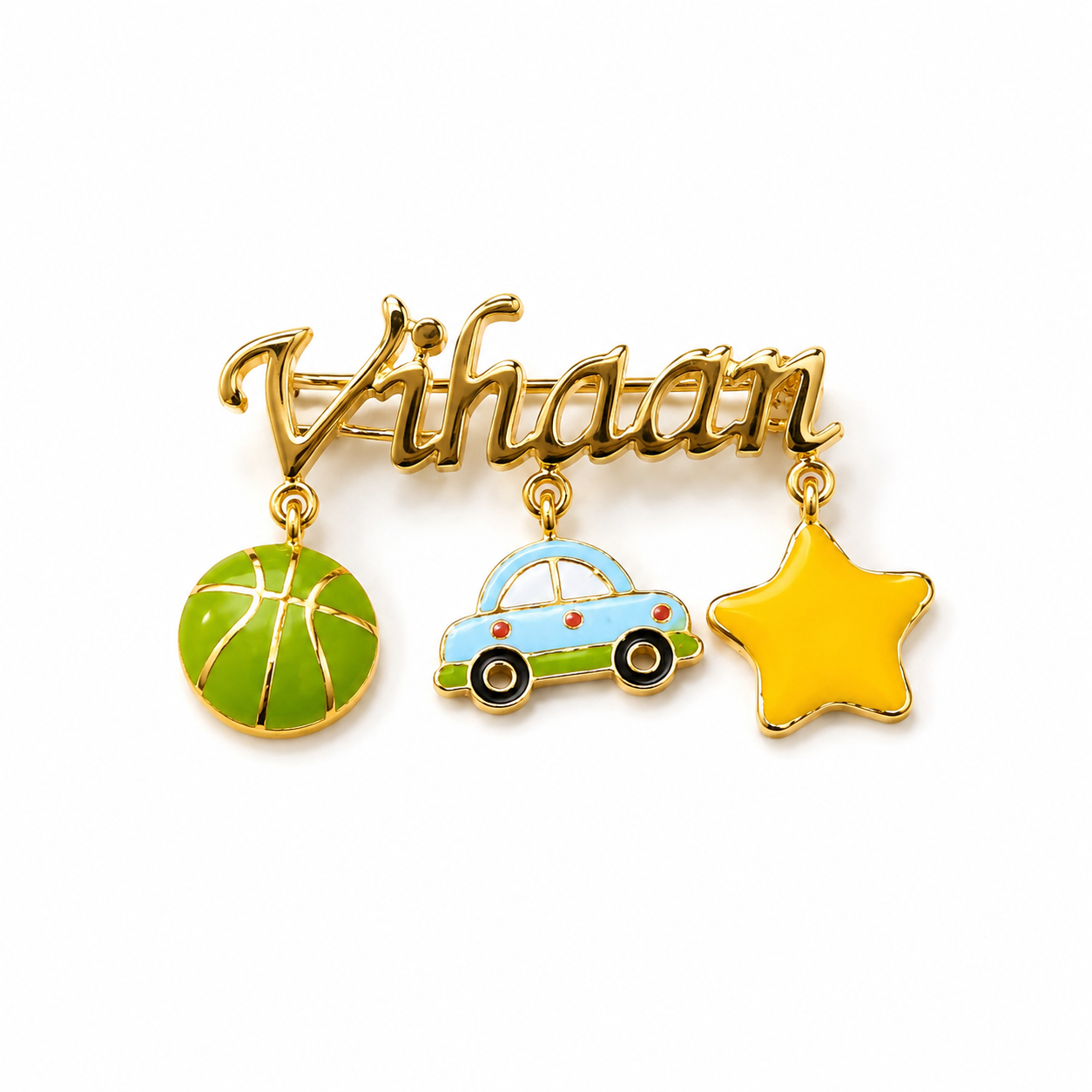 Name Brooch / Lapel Pin