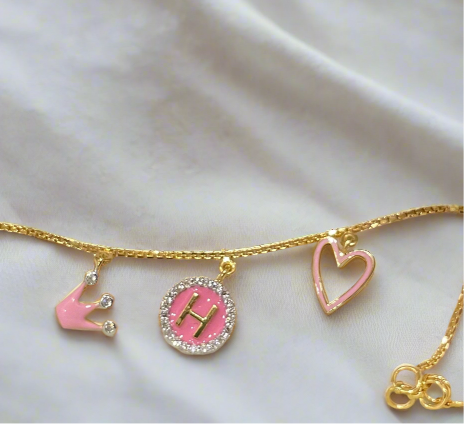 3 Motif Silver Bracelet