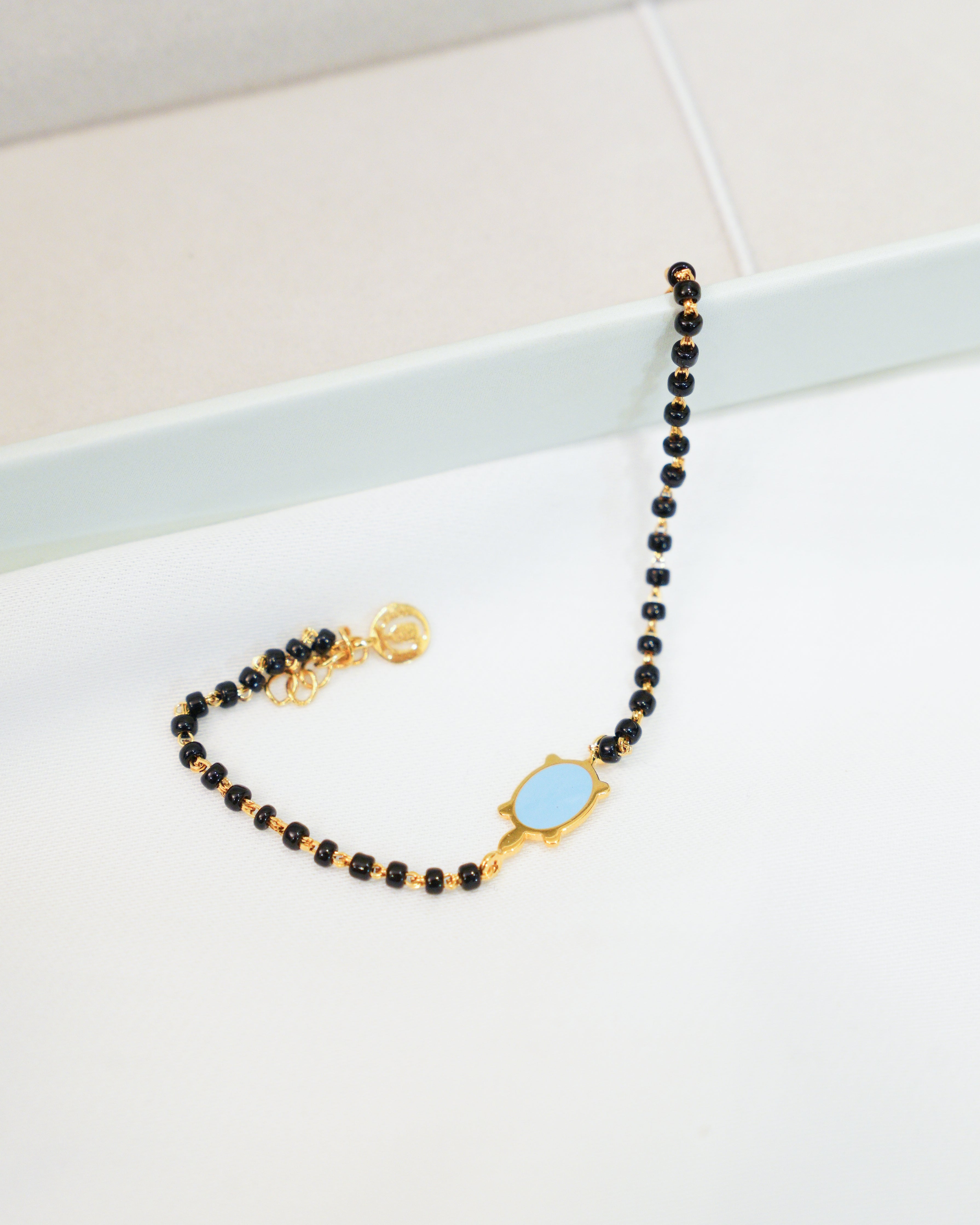 Tortoise Nazariya for babies — BIS Hallmarked evil eye nazariya, by Rajasi Jindal