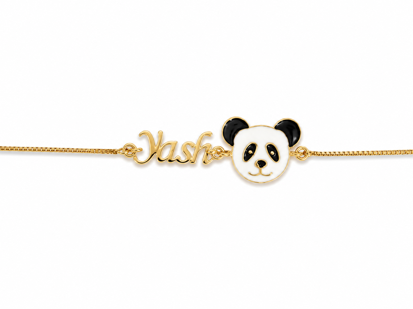 Name Customisation With Panda Bracelet