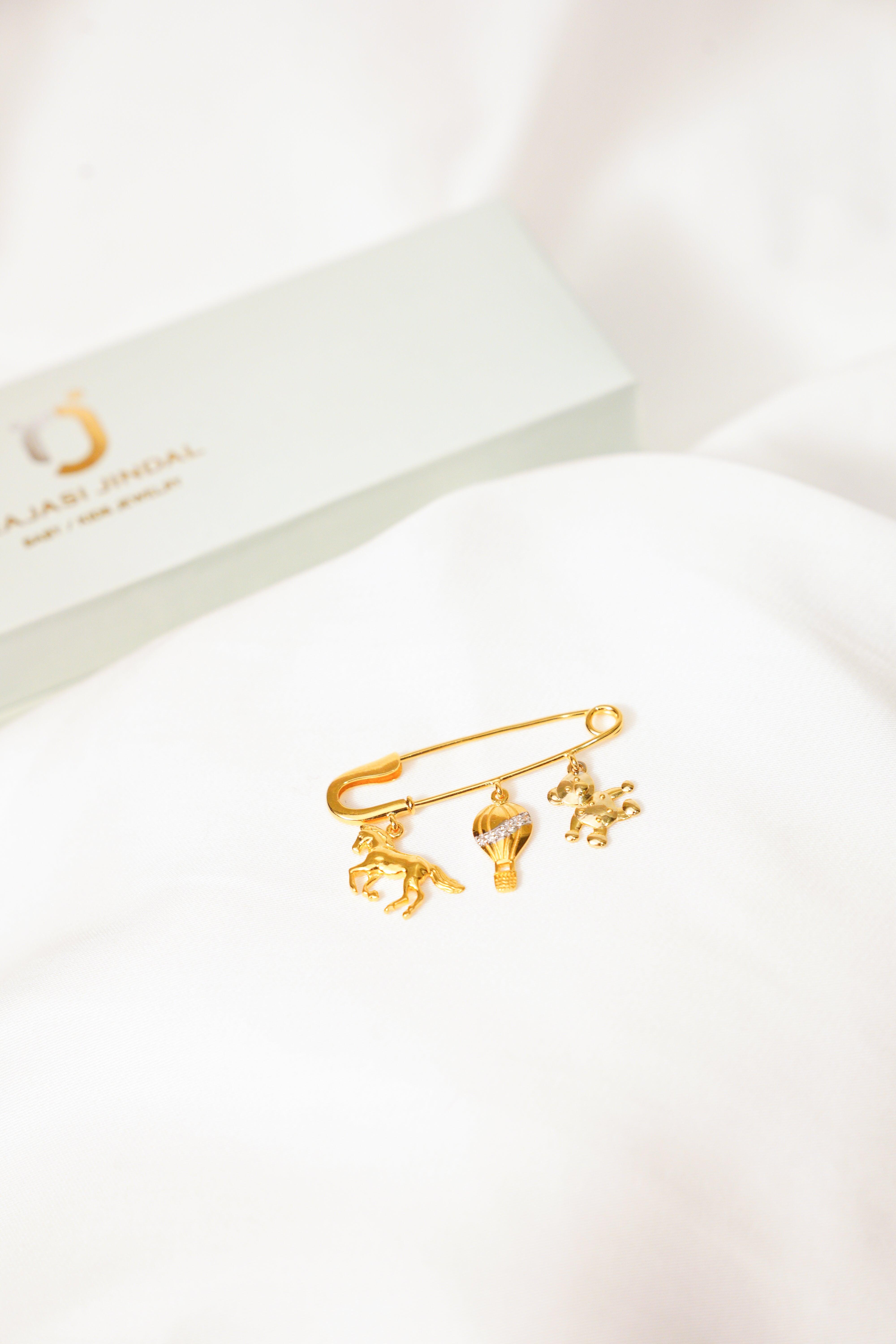 Royal Baby Lapel Pin (Horse/ Hot Air Balloon/ Teddy Bear)