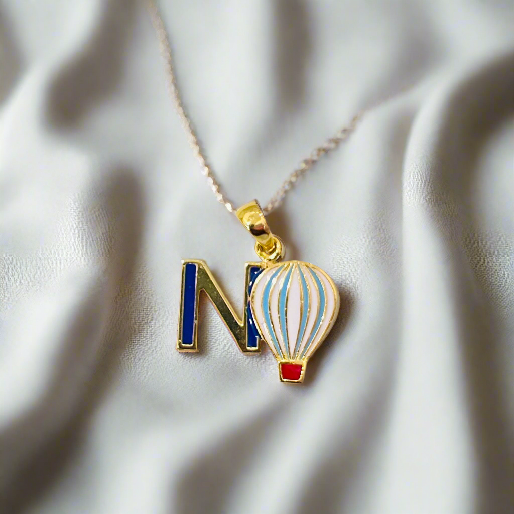 Hotair Initial Pendant