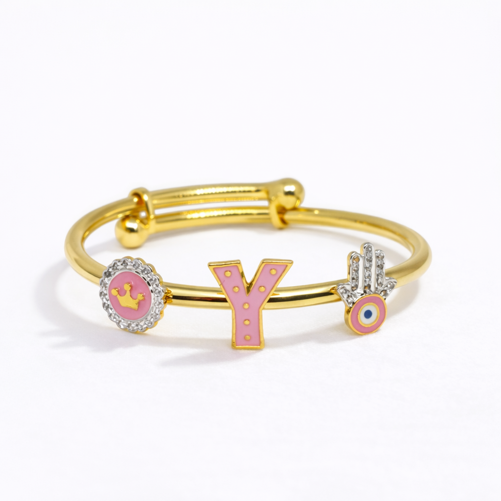 Pretty Me Adjustable Bangle for babies and kids — BIS Hallmarked, by Rajasi Jindal