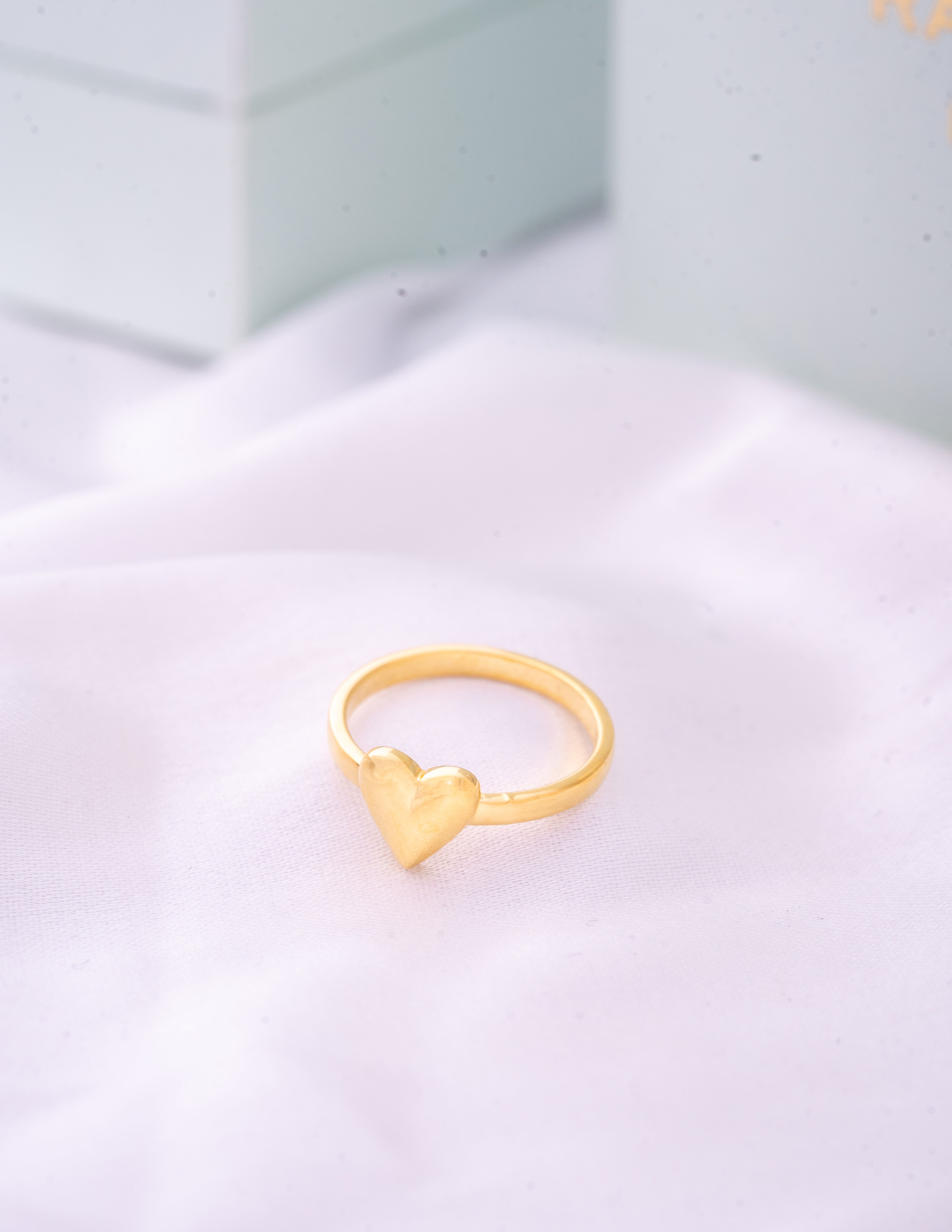 Heart Ring for kids — BIS Hallmarked, by Rajasi Jindal