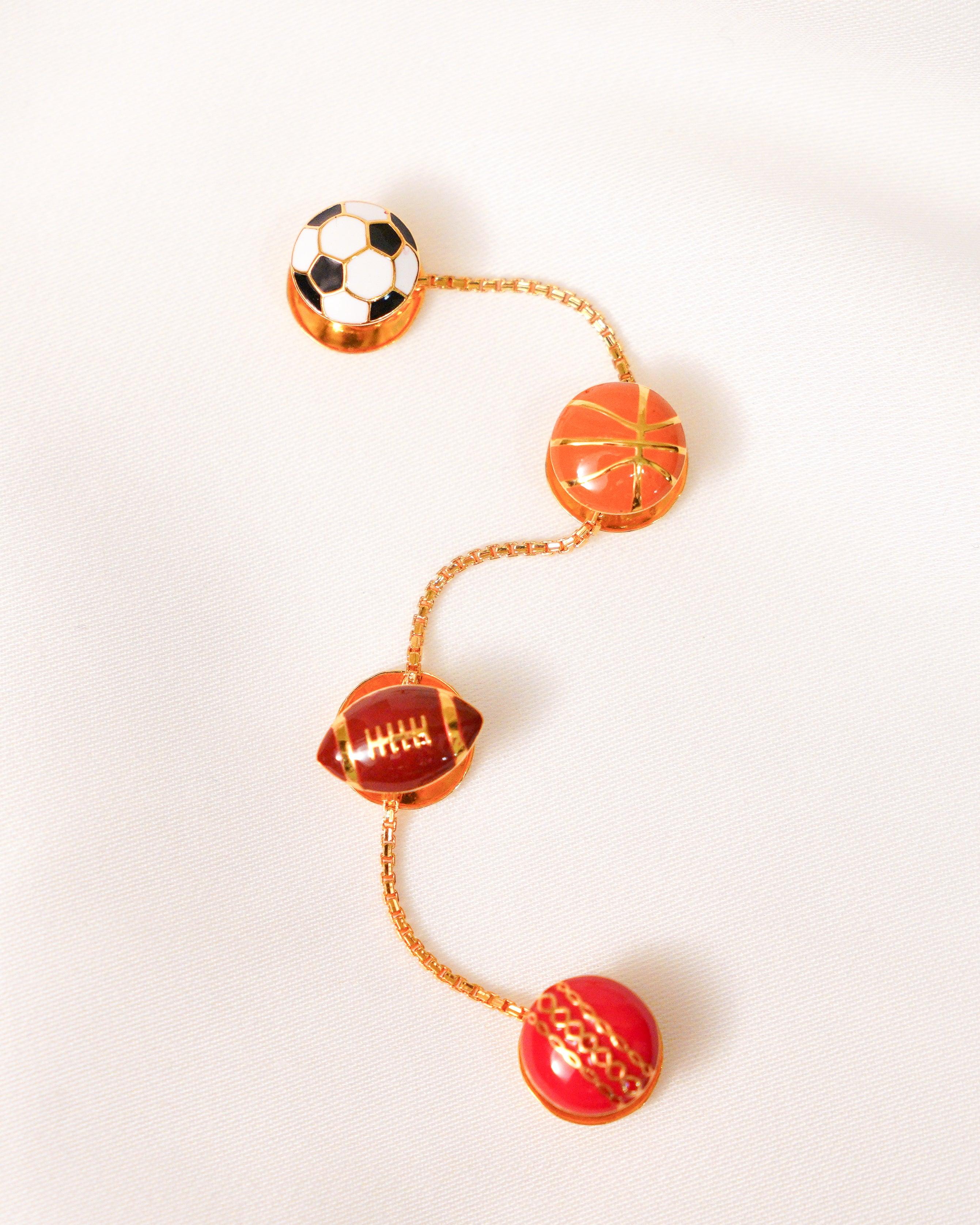 Ball Collection Cufflinks and Kurta Buttons for kids — by Rajasi Jindal