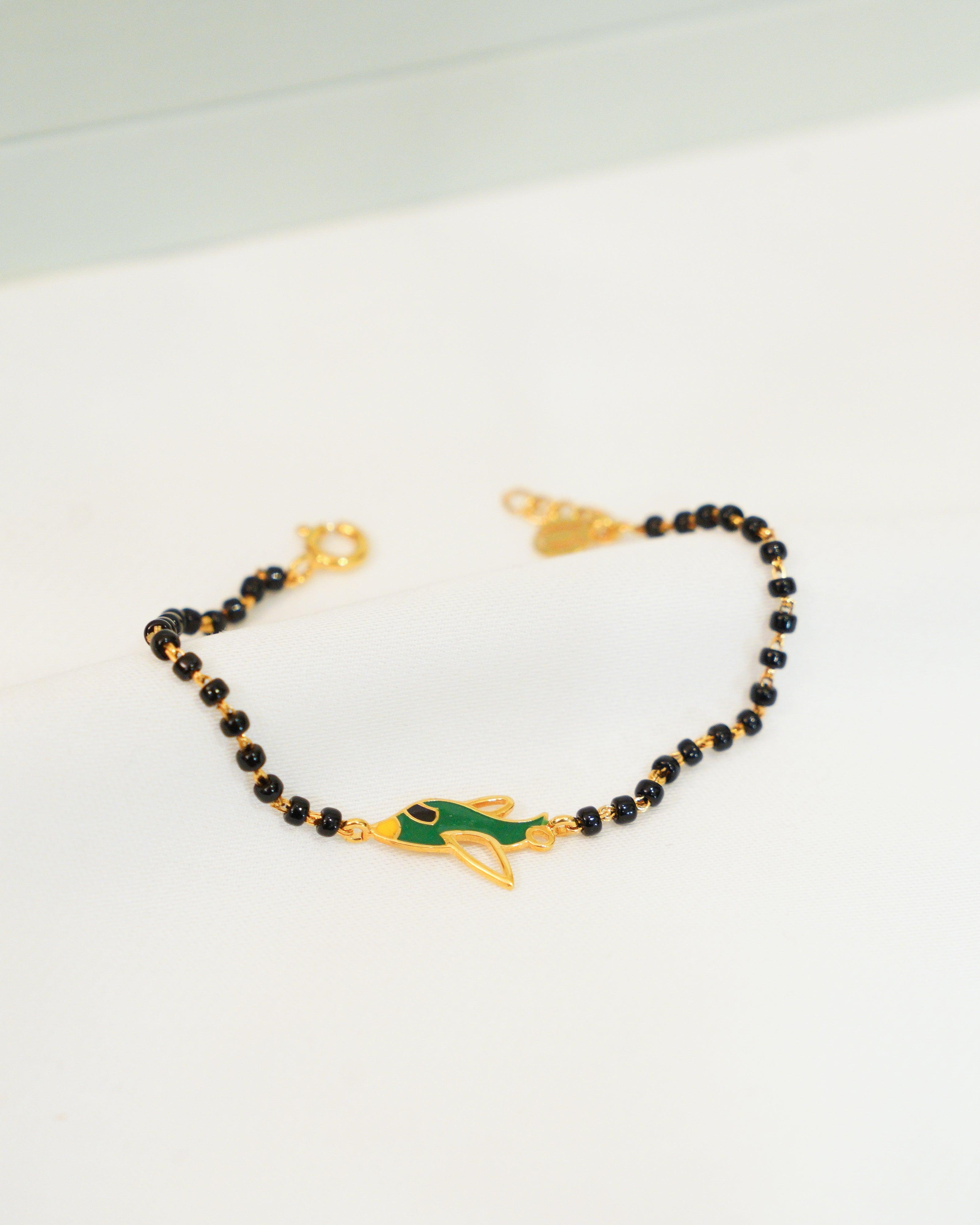 Aeroplane Nazariya for babies — BIS Hallmarked evil eye nazariya, by Rajasi Jindal