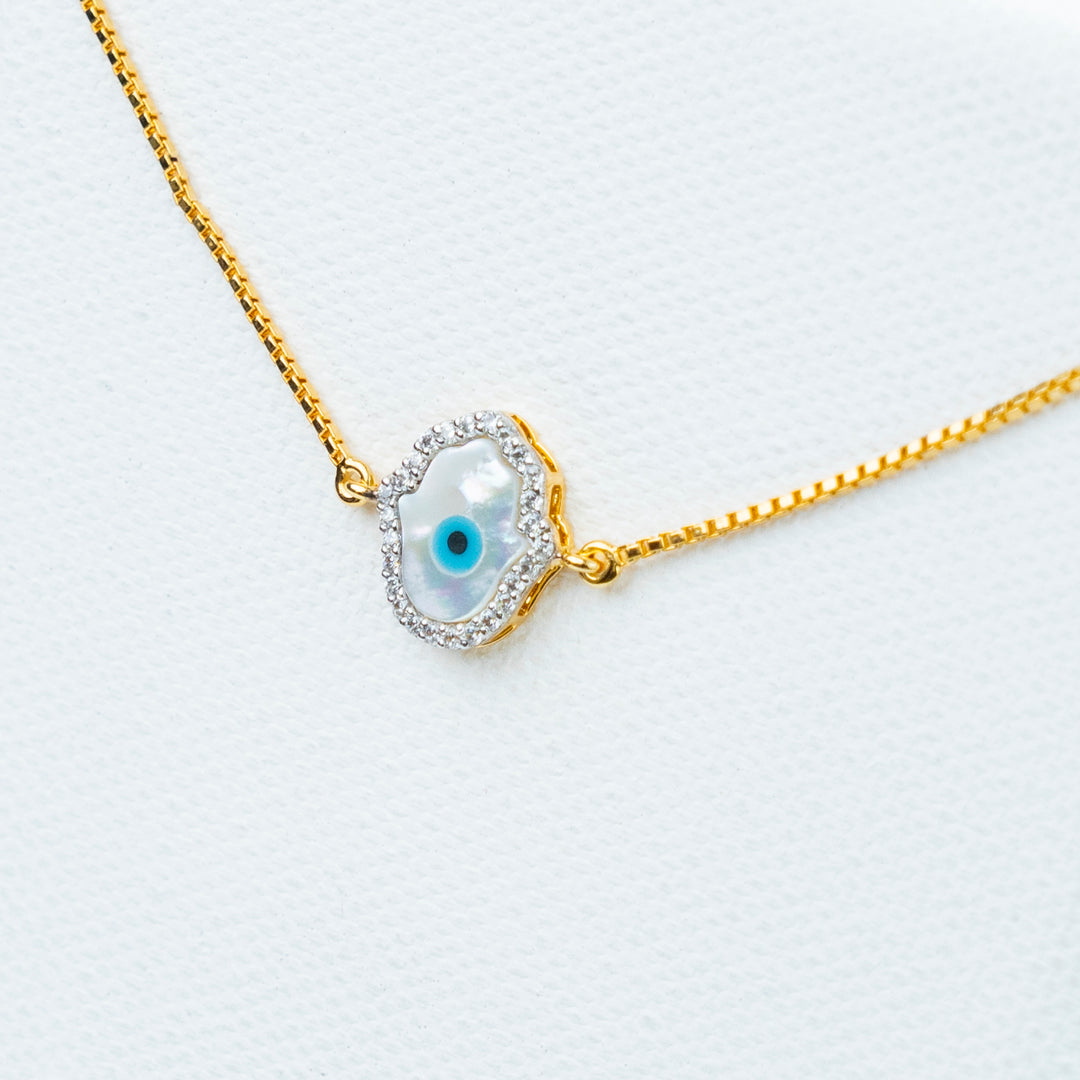 Hamsa hand Evil Eye Bracelet