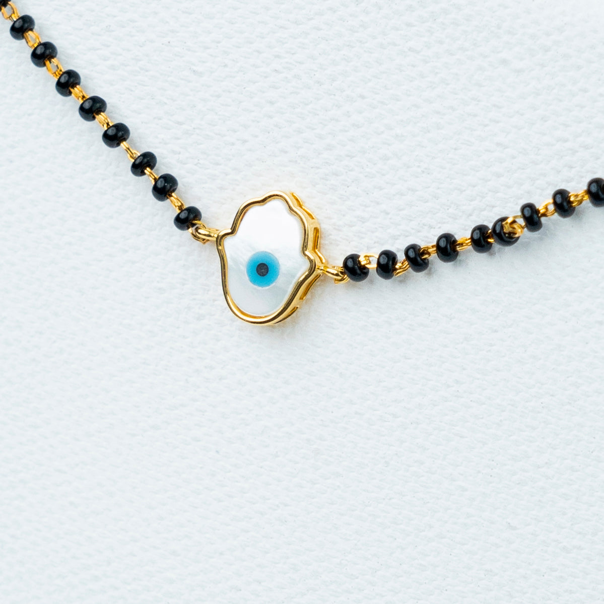 Hamsa Hand Evil Eye Nazariya for babies — BIS Hallmarked evil eye nazariya, by Rajasi Jindal
