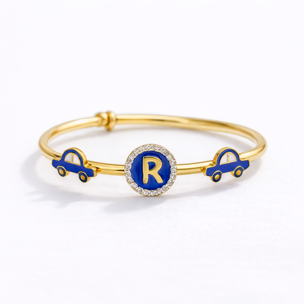 Ride Along Adjustable Bangle for babies and kids — BIS Hallmarked, by Rajasi Jindal