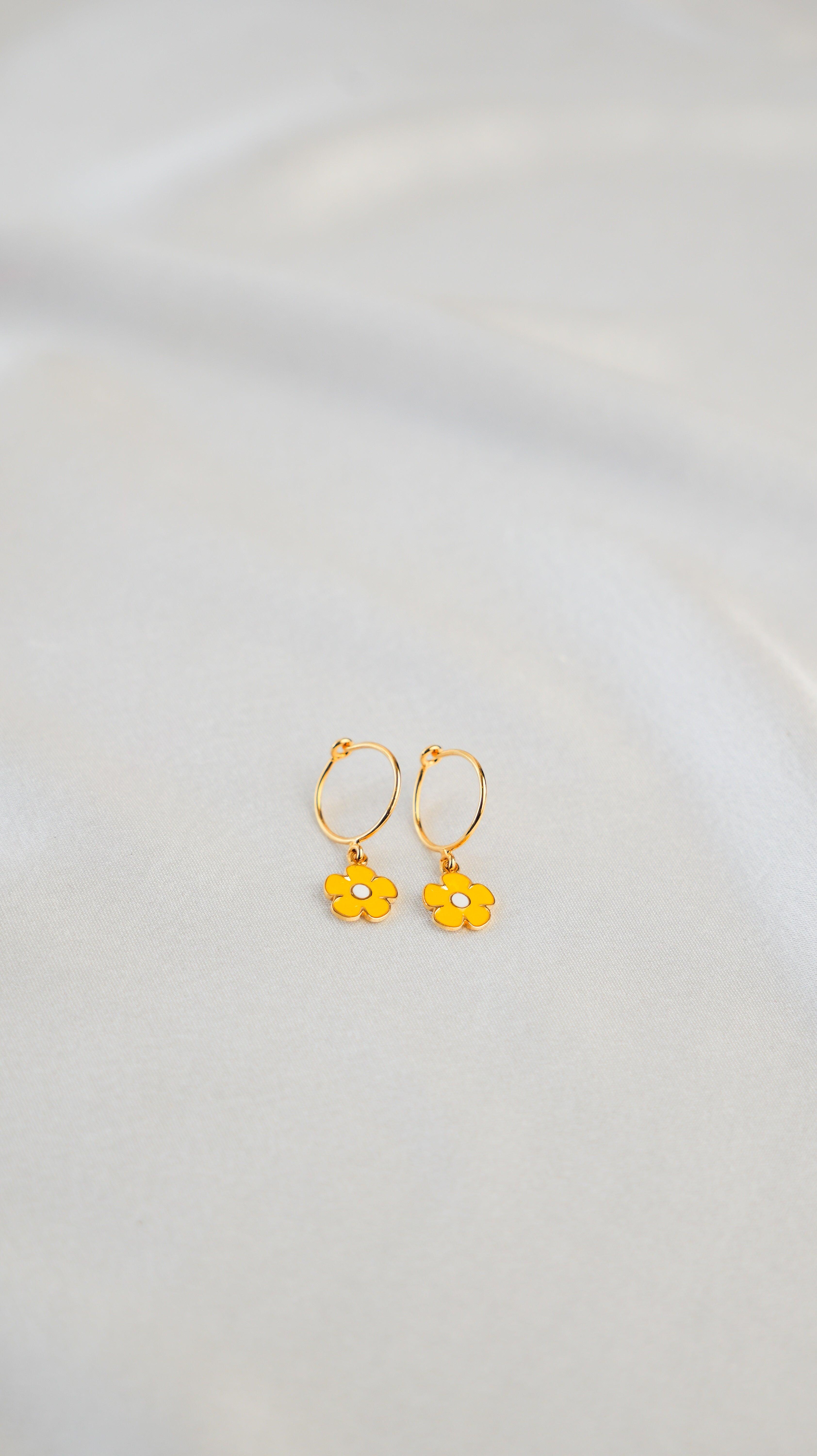 Flower Bali Earrings