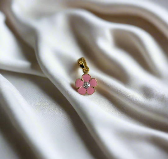 Flower Diamond Pendant
