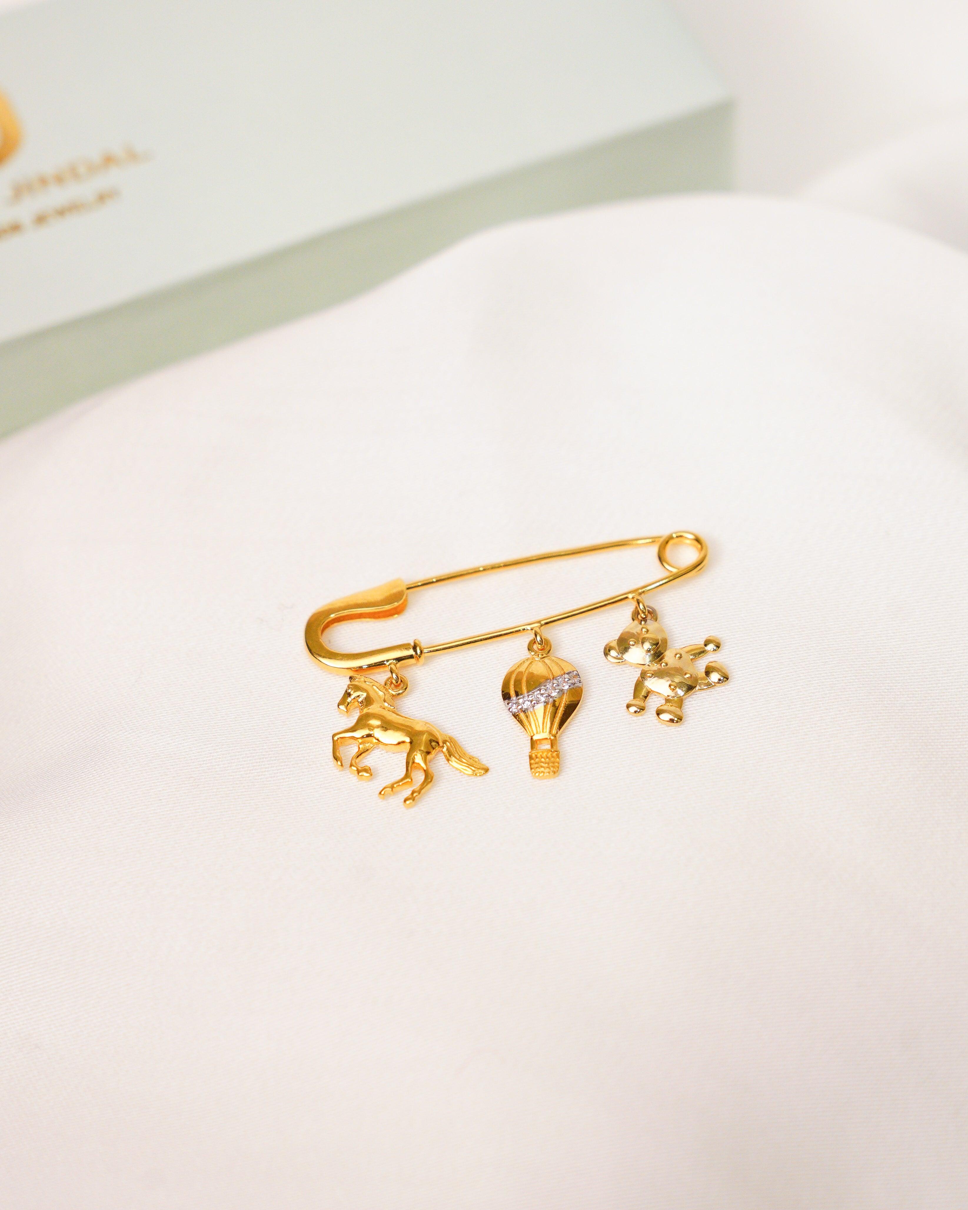Royal Baby Lapel Pin (Horse/ Hot Air Balloon/ Teddy Bear)
