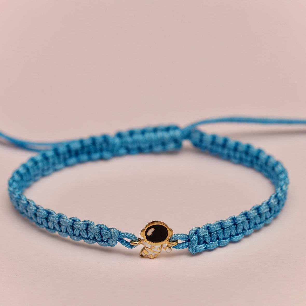 Astronaut Silver Rakhi Bracelet