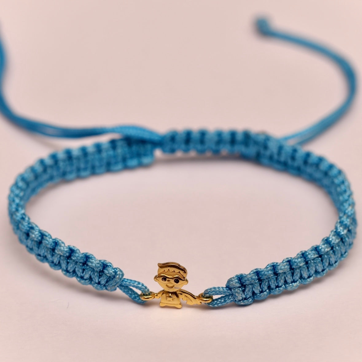 Superhero Silver Rakhi Bracelet