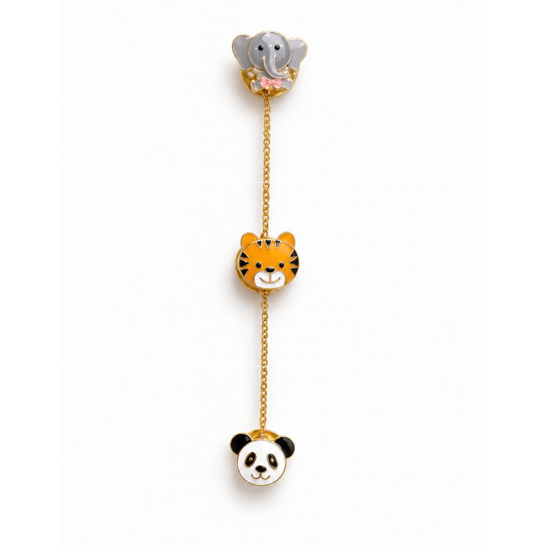 Animal Collection Cufflinks and Kurta Buttons, set of 3, for kids — by Rajasi Jindal