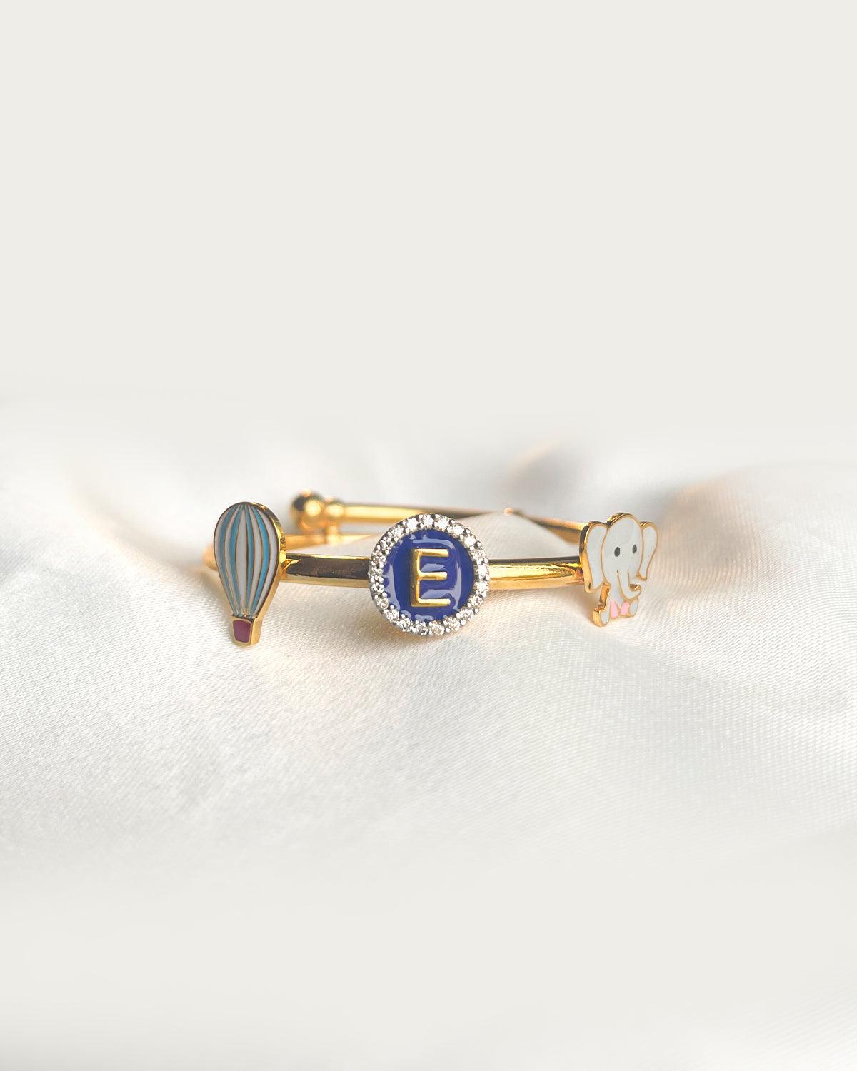 Fly High Silver Adjustable Bangle for babies and kids — BIS Hallmarked 925 silver, by Rajasi Jindal