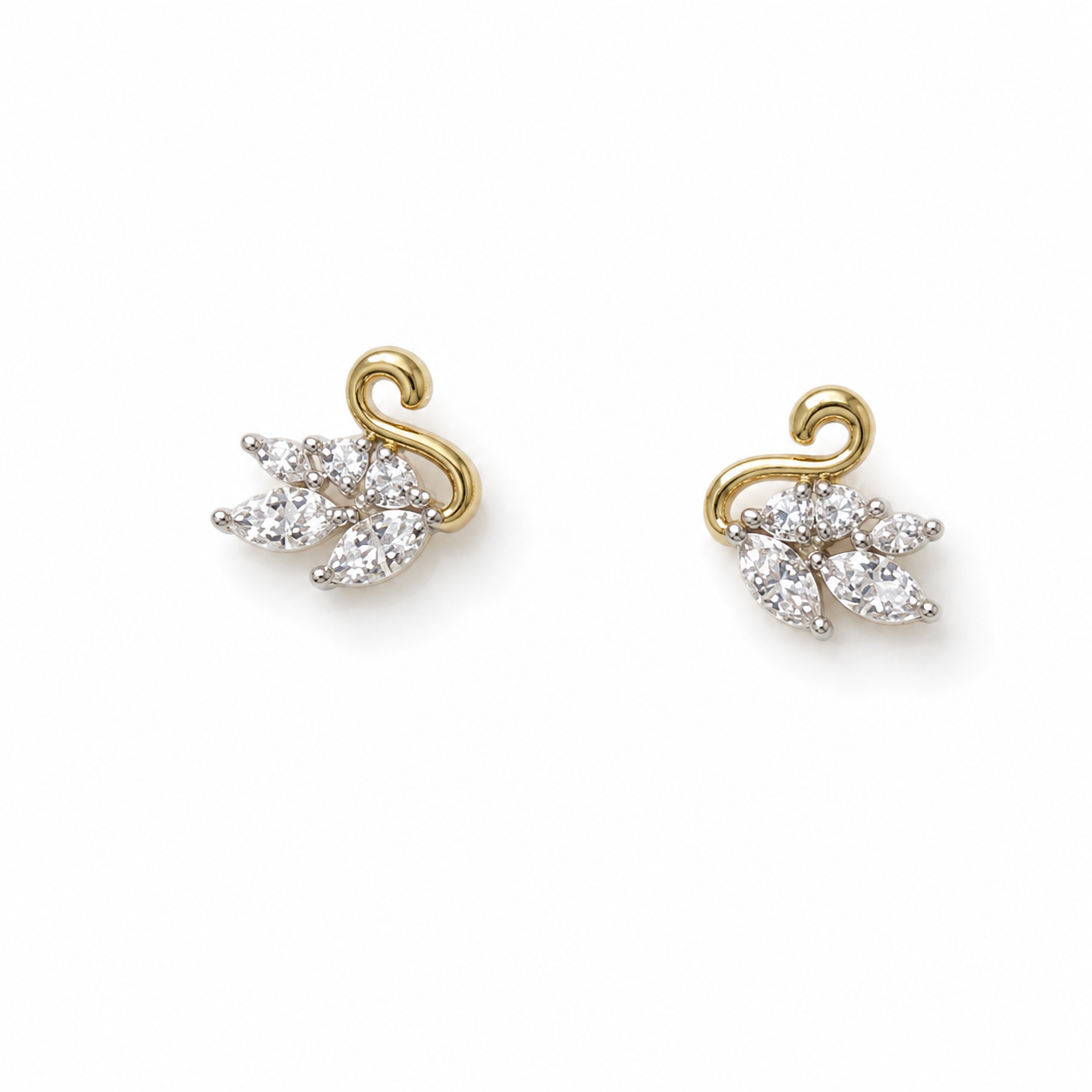 Swan Earrings