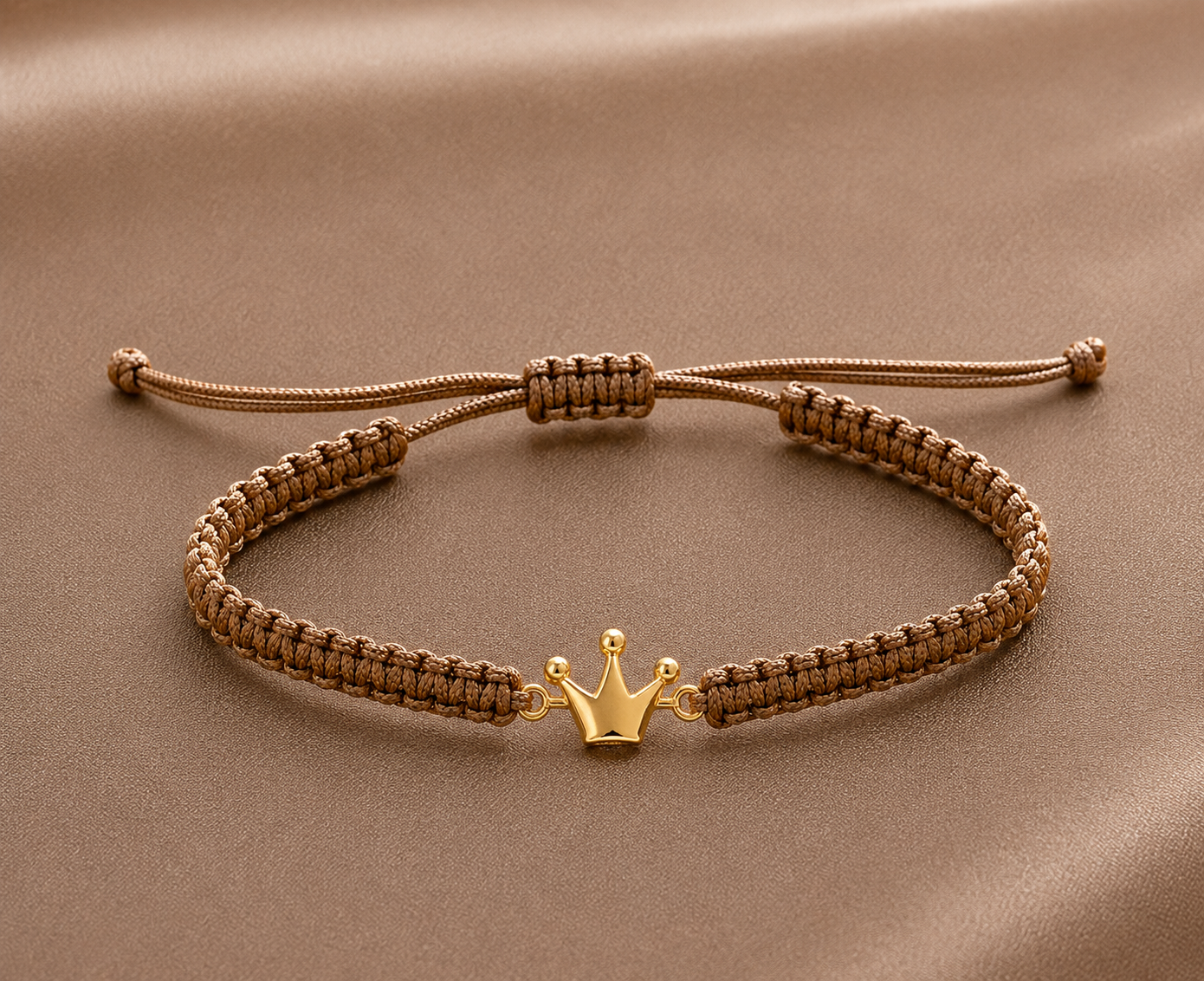 Crown Gold Tie - up