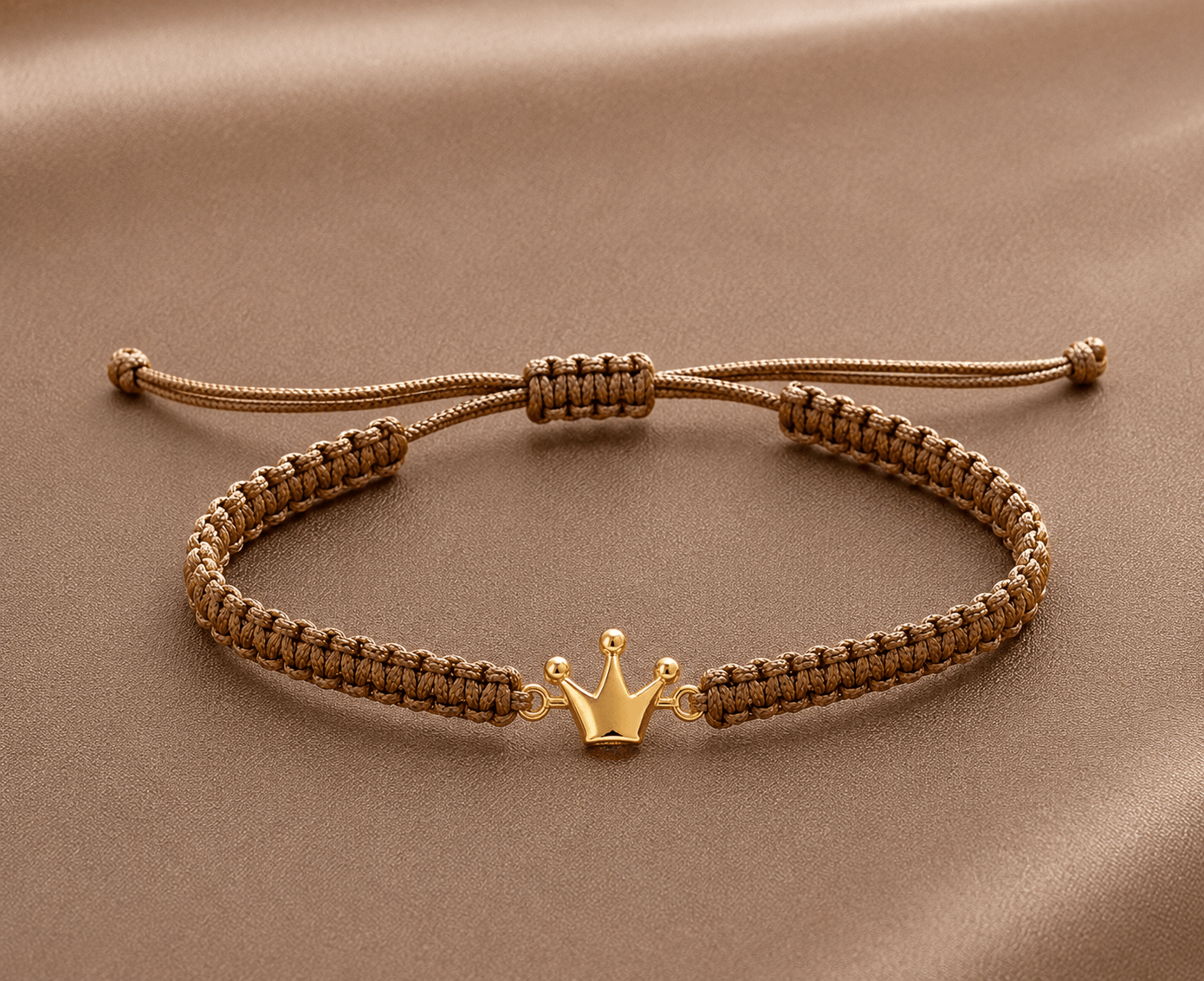 Crown Gold Tie-Up rakhi for kids in BIS Hallmarked gold by Rajasi Jindal